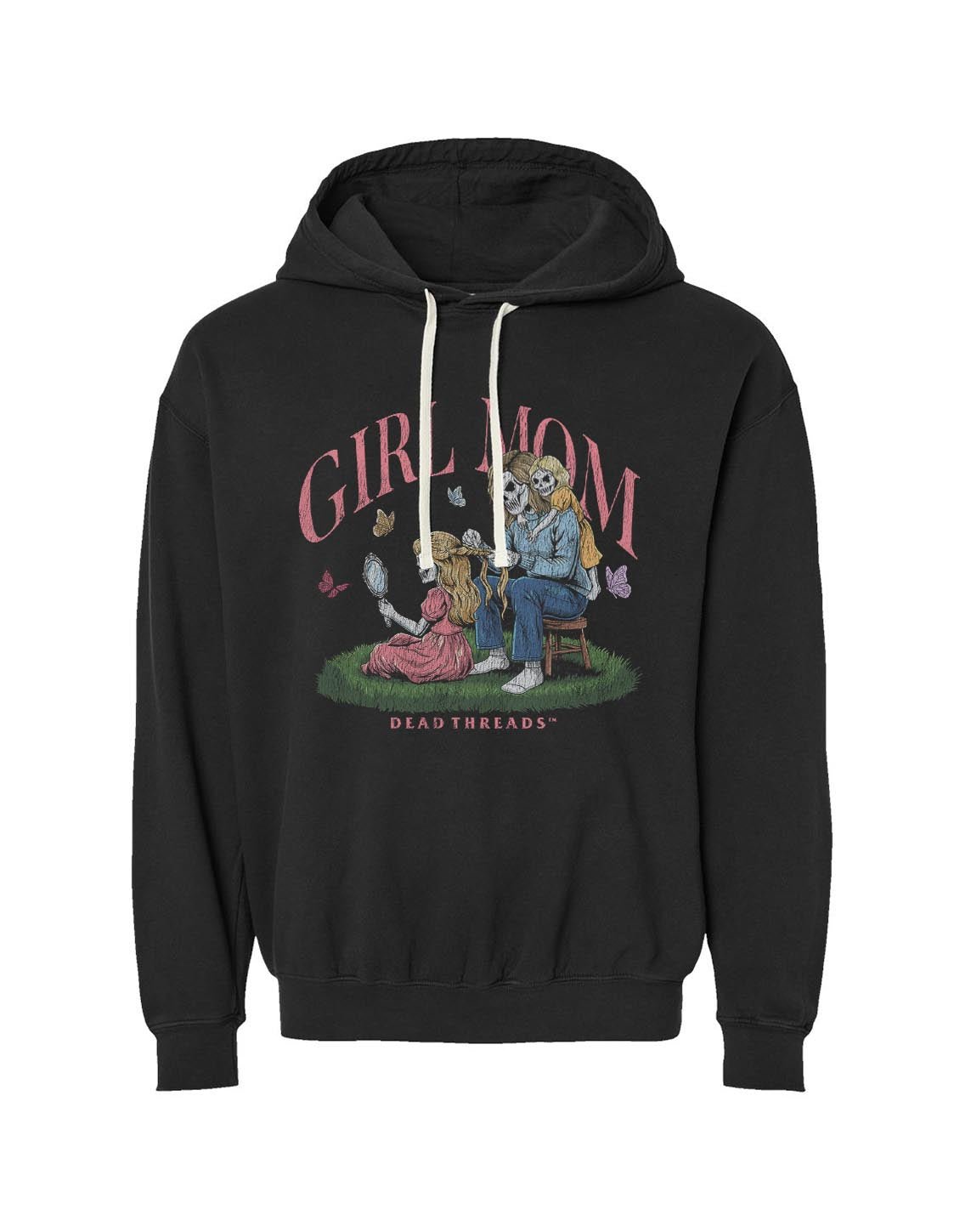 GIRL MOM v2 - LIGHTWEIGHT HOODIE – Lightweight – Dead Threads Apparel