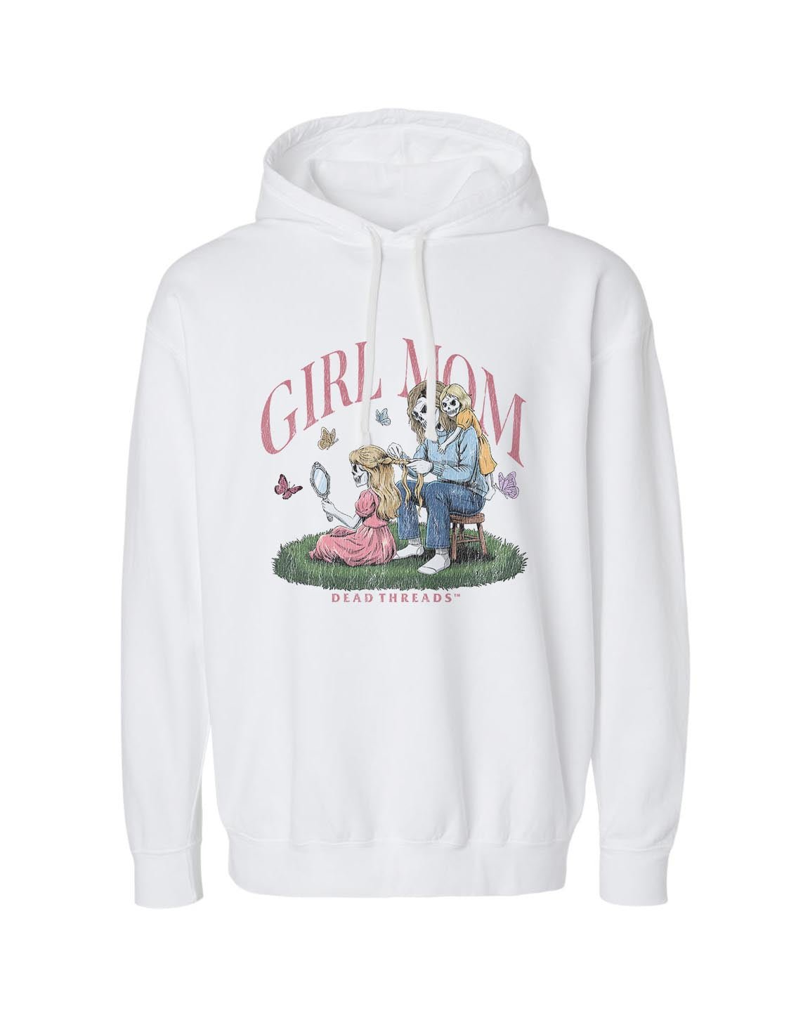 GIRL MOM v2 - LIGHTWEIGHT HOODIE – Lightweight – Dead Threads Apparel