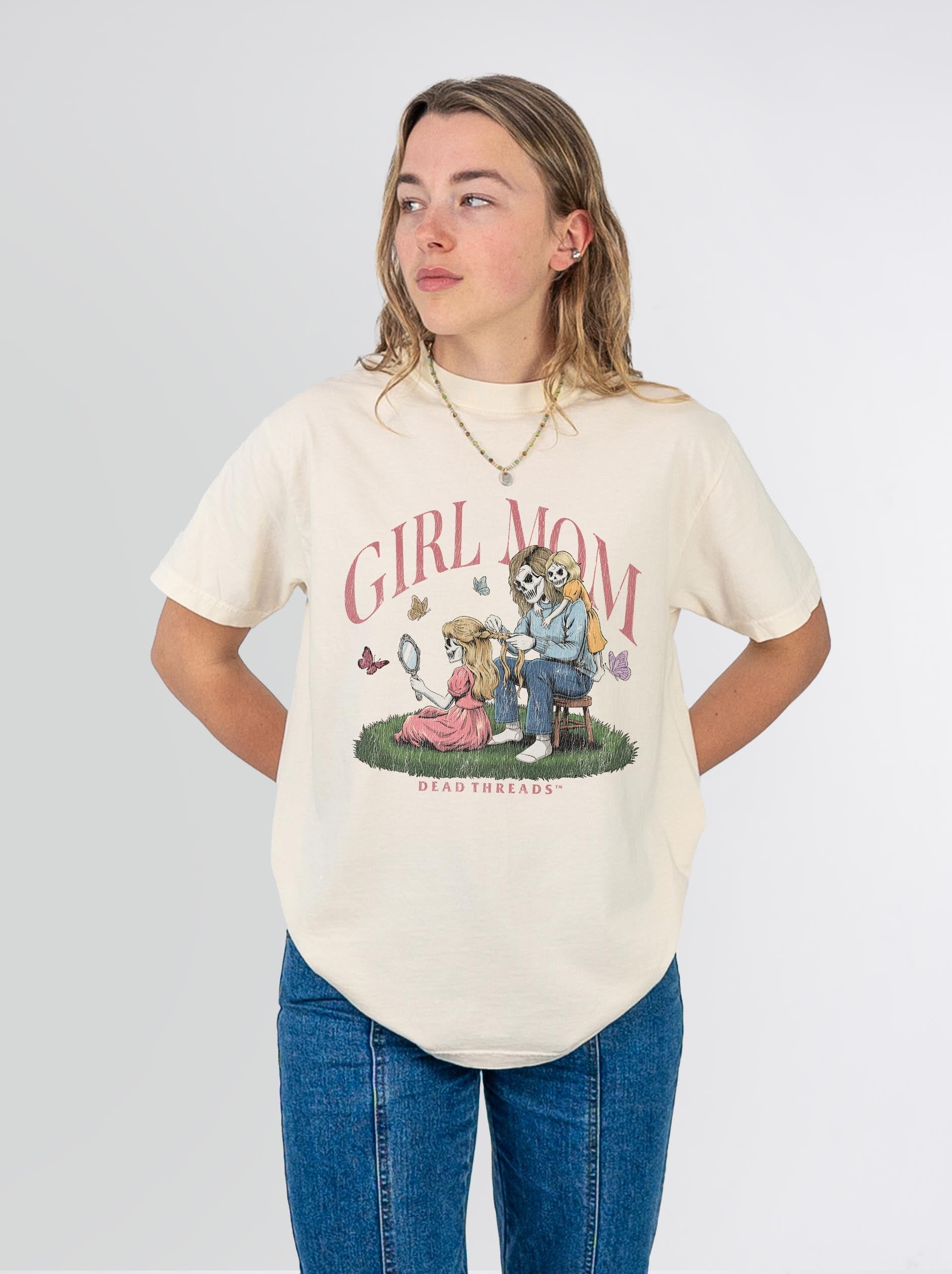 GIRL MOM v2 – T-Shirt – Dead Threads Apparel