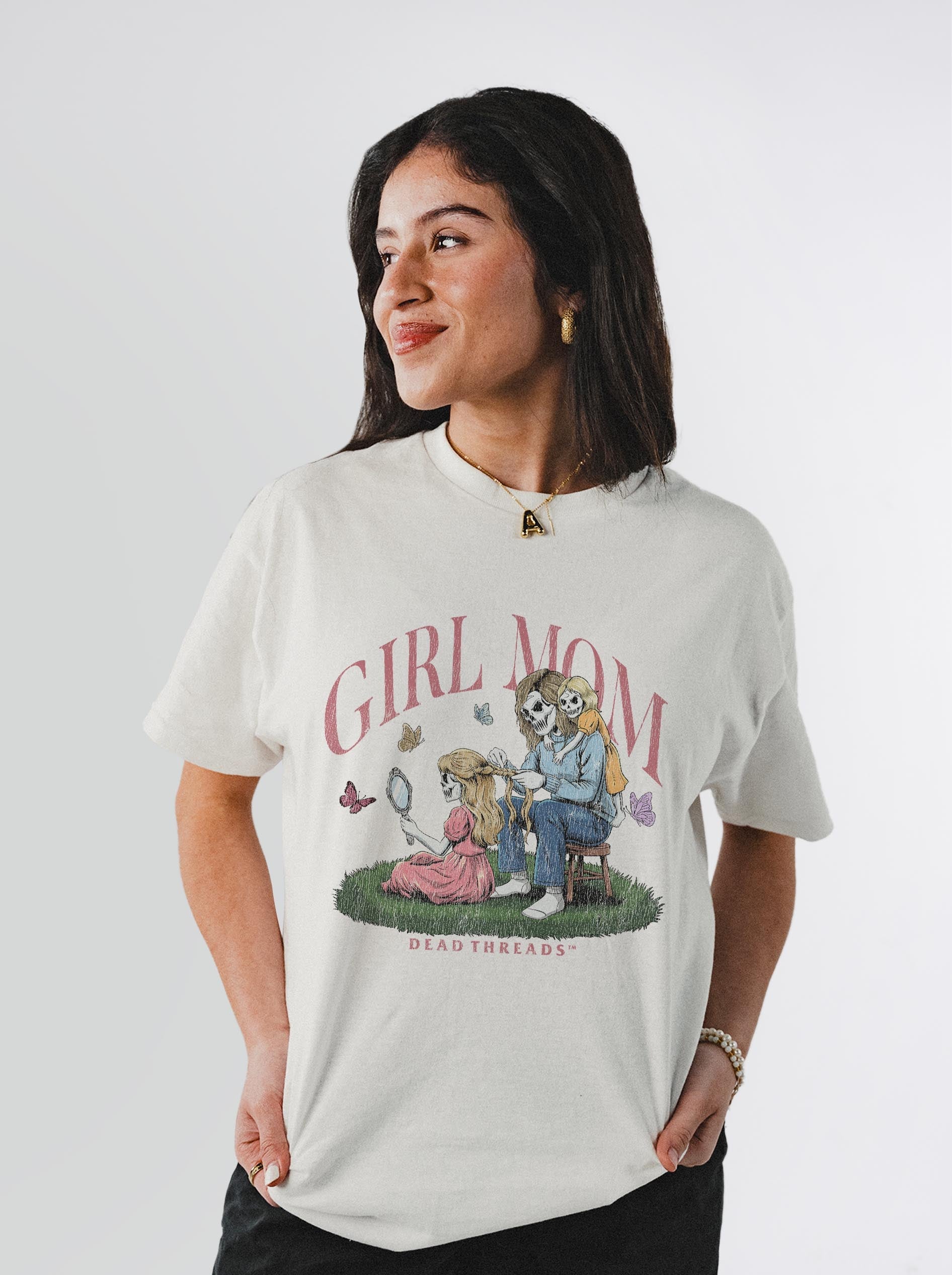 GIRL MOM v2 – T-Shirt – Dead Threads Apparel