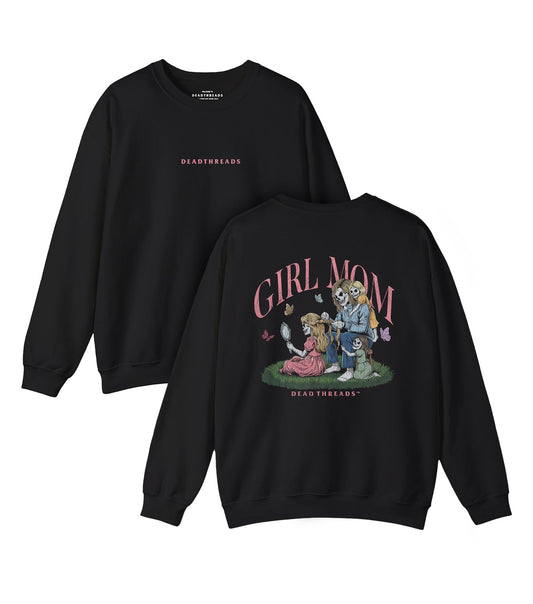 GIRL MOM v3 - “DT ESSENTIAL" CREWNECK SWEATSHIRT – Sweatshirt – Dead Threads Apparel
