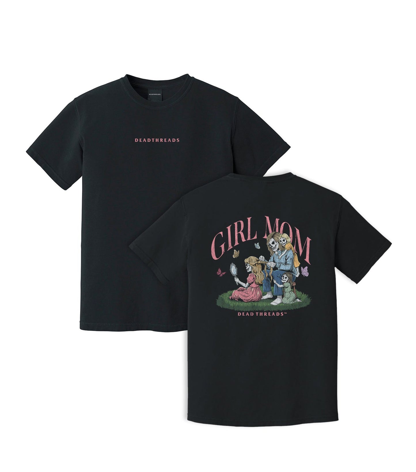 GIRL MOM v3 - “DT ESSENTIAL" PREMIUM T-SHIRT – T-Shirt – Dead Threads Apparel
