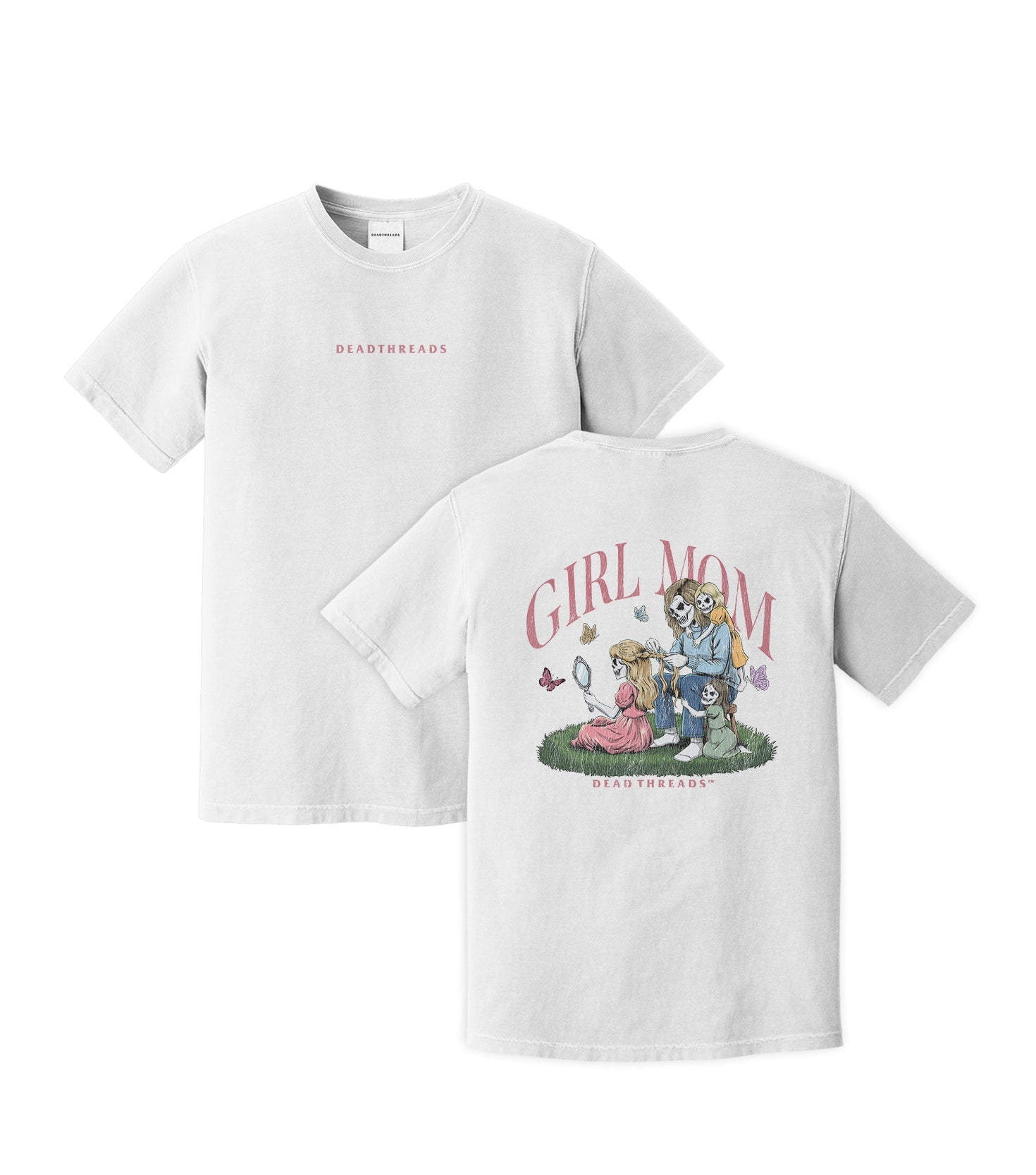 GIRL MOM v3 - “DT ESSENTIAL" PREMIUM T-SHIRT – T-Shirt – Dead Threads Apparel