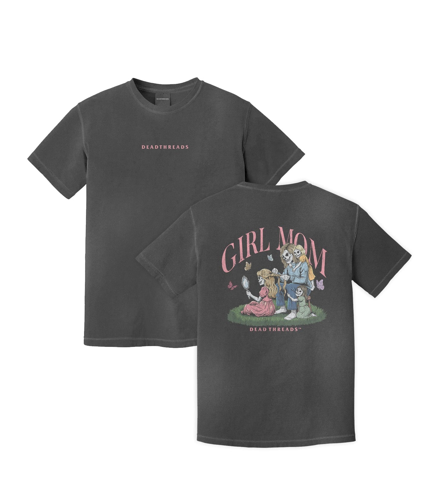 GIRL MOM v3 - “DT ESSENTIAL" PREMIUM T-SHIRT – T-Shirt – Dead Threads Apparel