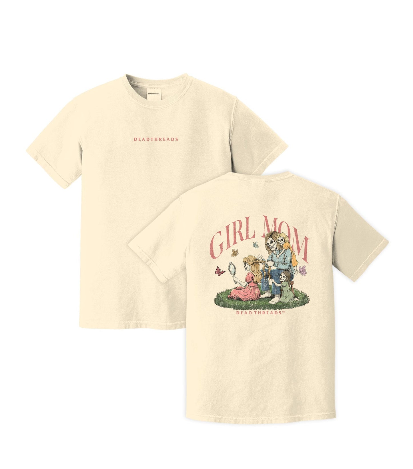 GIRL MOM v3 - “DT ESSENTIAL" PREMIUM T-SHIRT – T-Shirt – Dead Threads Apparel