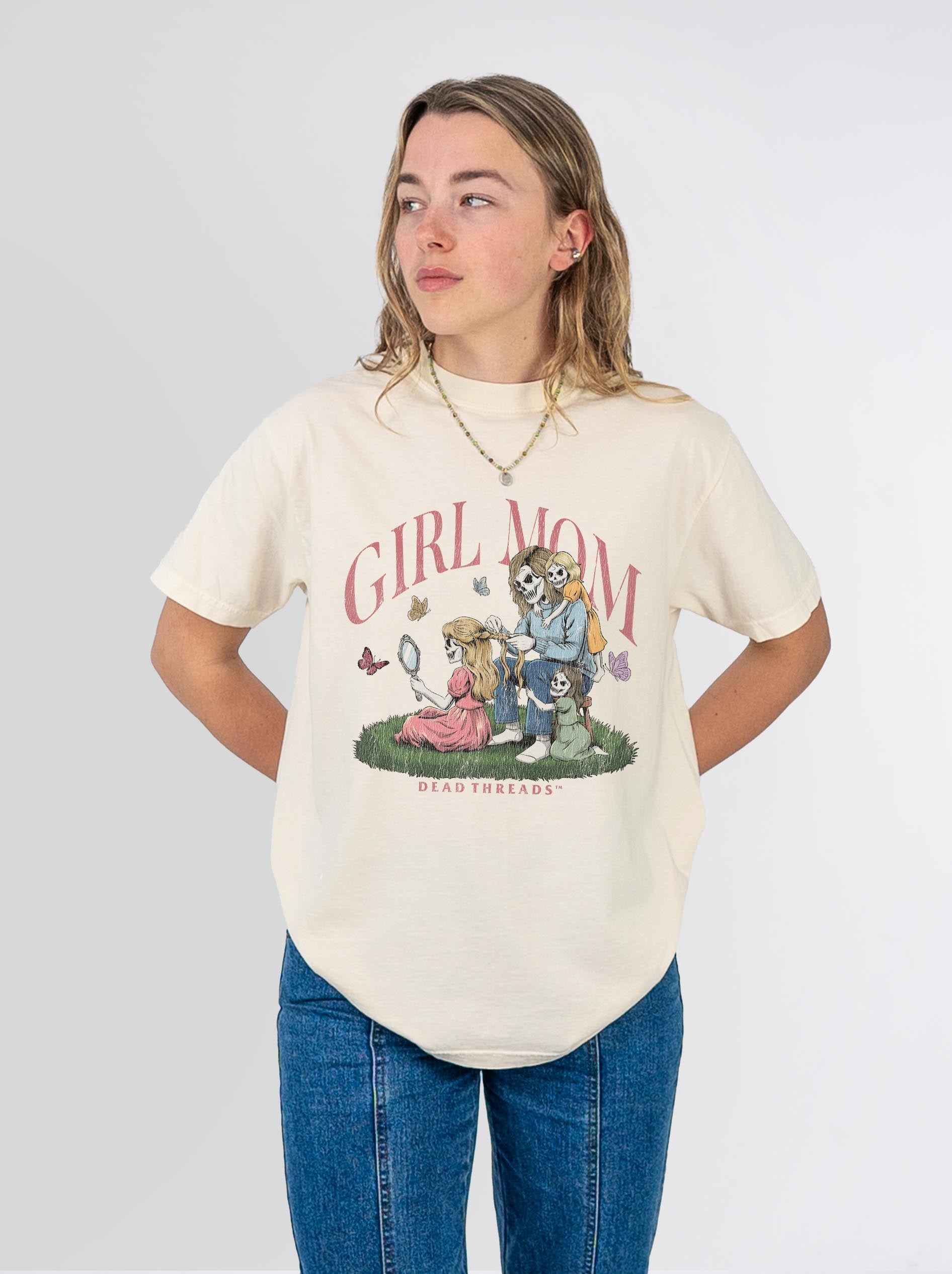 GIRL MOM v3 – T-Shirt – Dead Threads Apparel