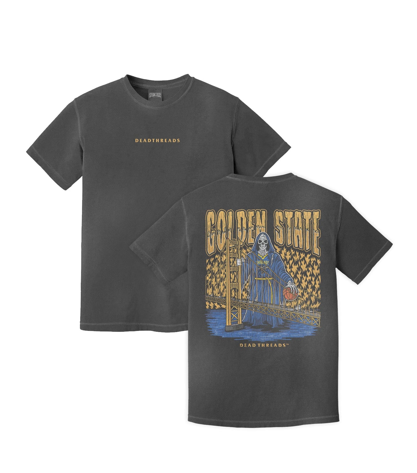 GOLDEN STATE BASKETBALL - “DT ESSENTIAL" PREMIUM T - SHIRT – T-Shirt – Dead Threads Apparel