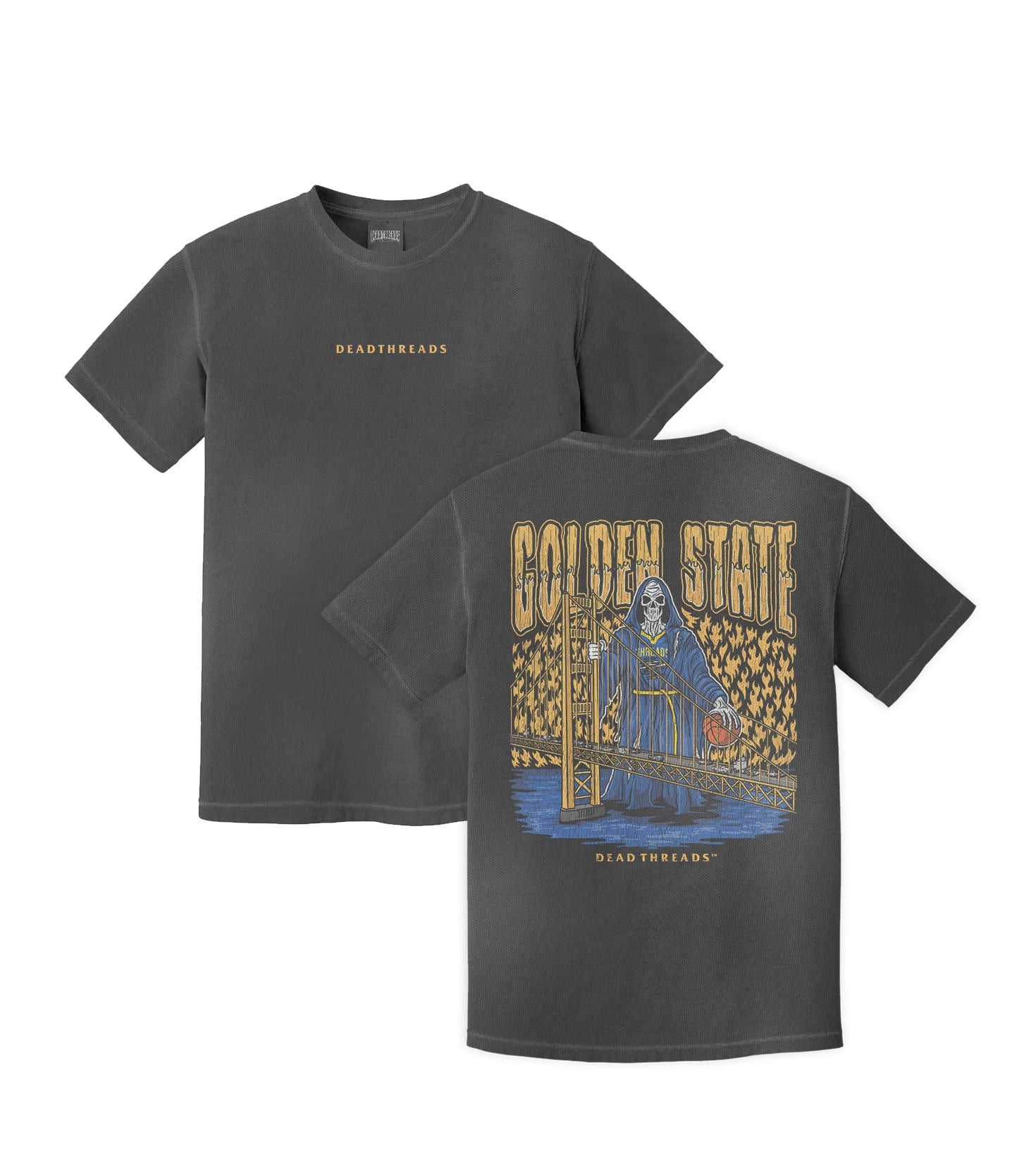 GOLDEN STATE BASKETBALL - “DT ESSENTIAL" PREMIUM T - SHIRT – T-Shirt – Dead Threads Apparel