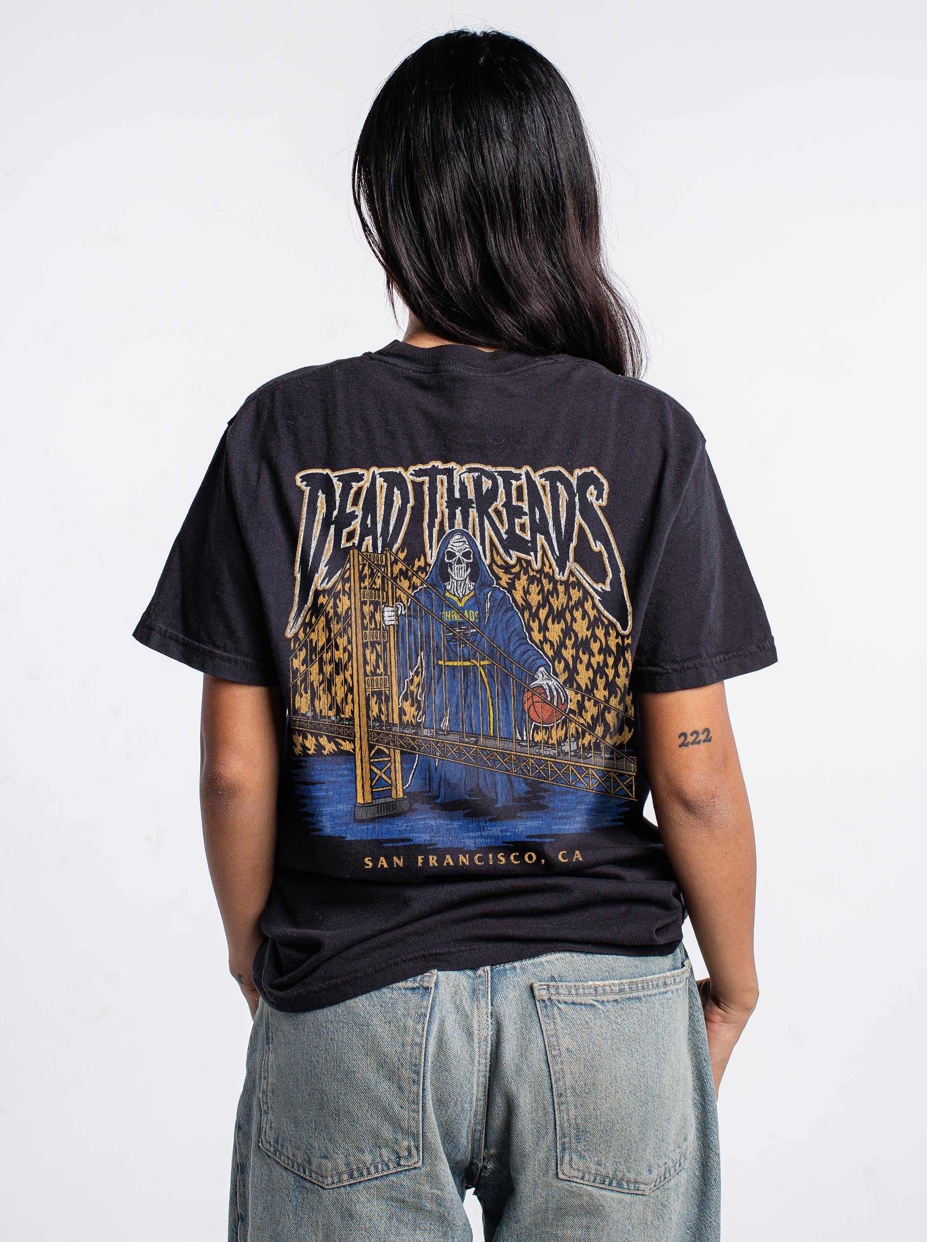 GOLDEN STATE BASKETBALL - “DT ESSENTIAL" PREMIUM T-SHIRT – T-Shirt – Dead Threads Apparel