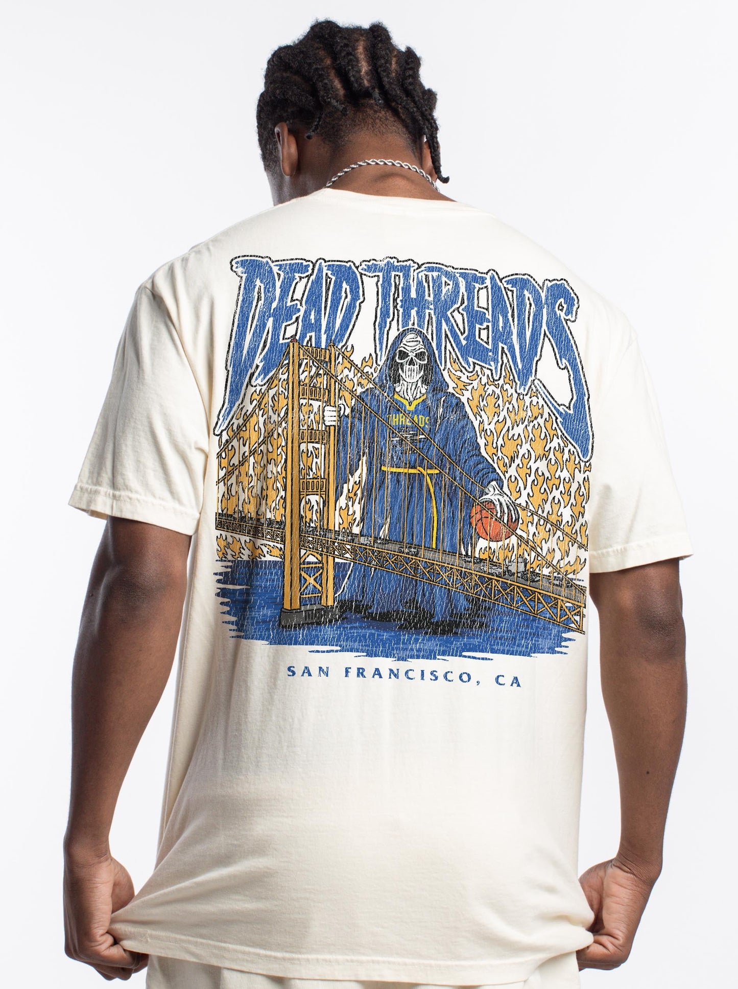 GOLDEN STATE BASKETBALL - “DT ESSENTIAL" PREMIUM T-SHIRT – T-Shirt – Dead Threads Apparel