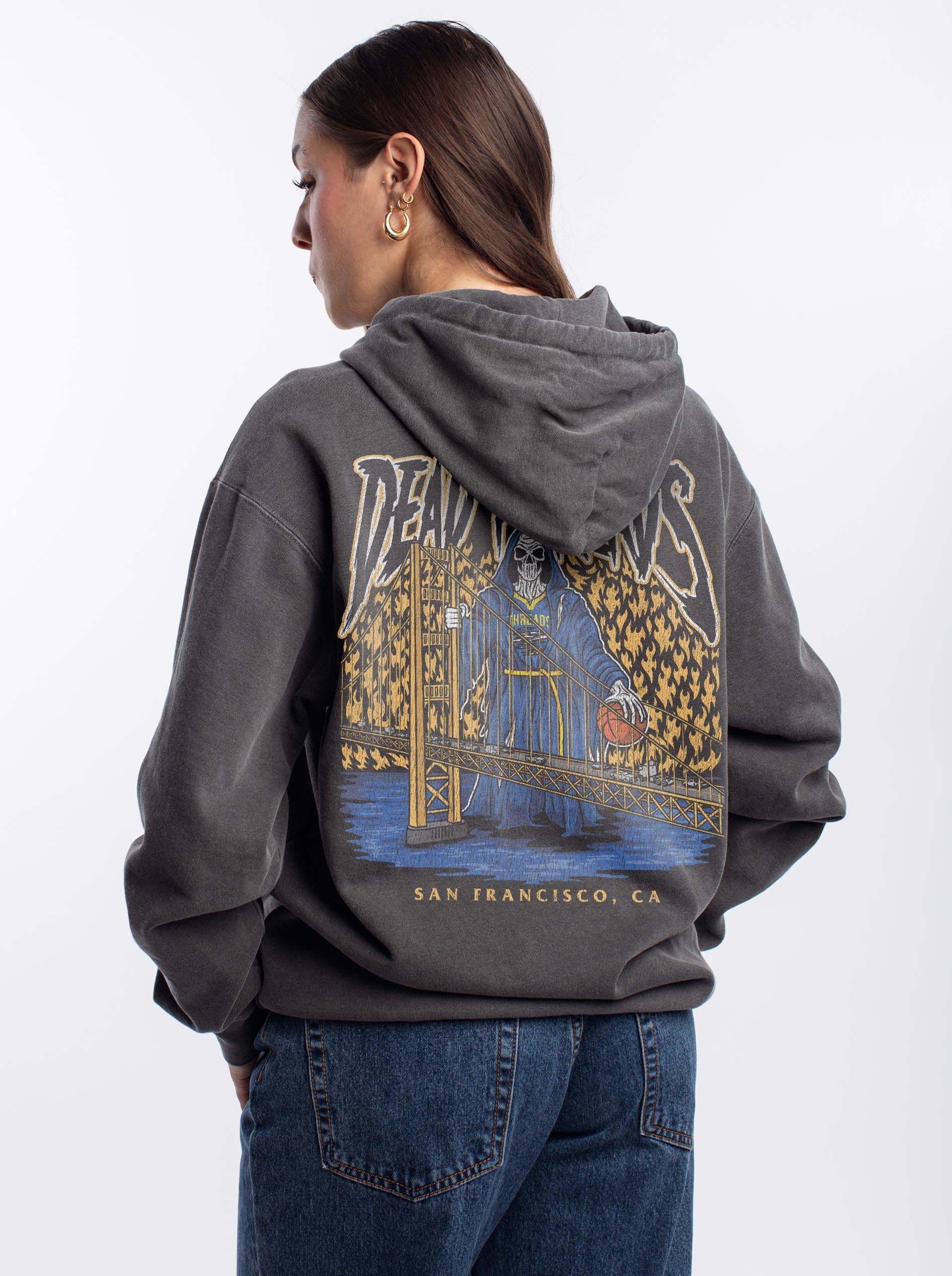 GOLDEN STATE BASKETBALL - HOODIE – Hoodie – Dead Threads Apparel
