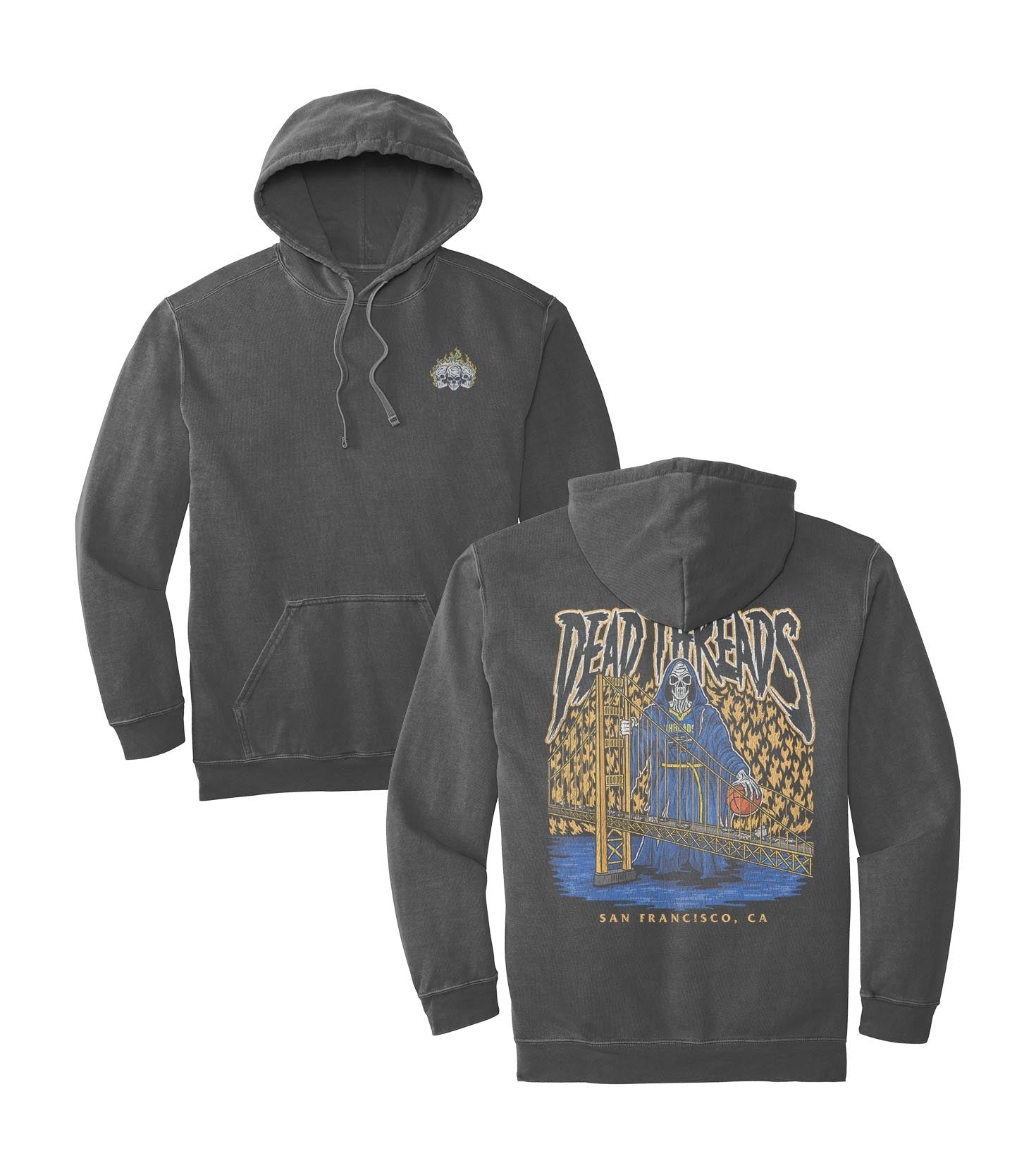 GOLDEN STATE BASKETBALL - HOODIE – Hoodie – Dead Threads Apparel