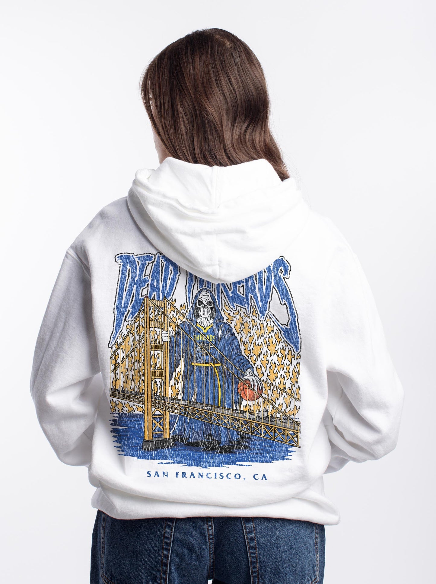 GOLDEN STATE BASKETBALL - HOODIE – Hoodie – Dead Threads Apparel