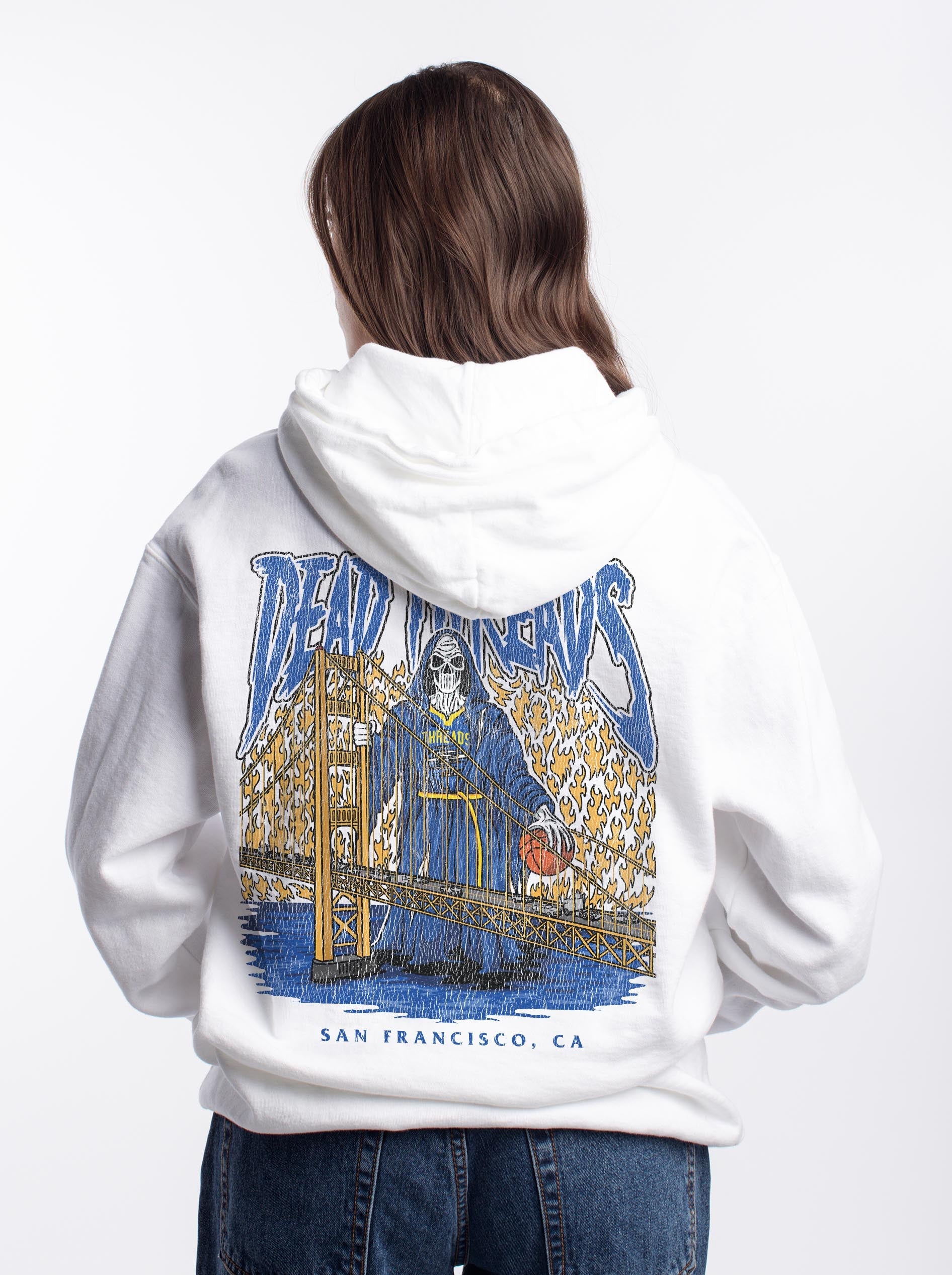 GOLDEN STATE BASKETBALL - HOODIE – Hoodie – Dead Threads Apparel