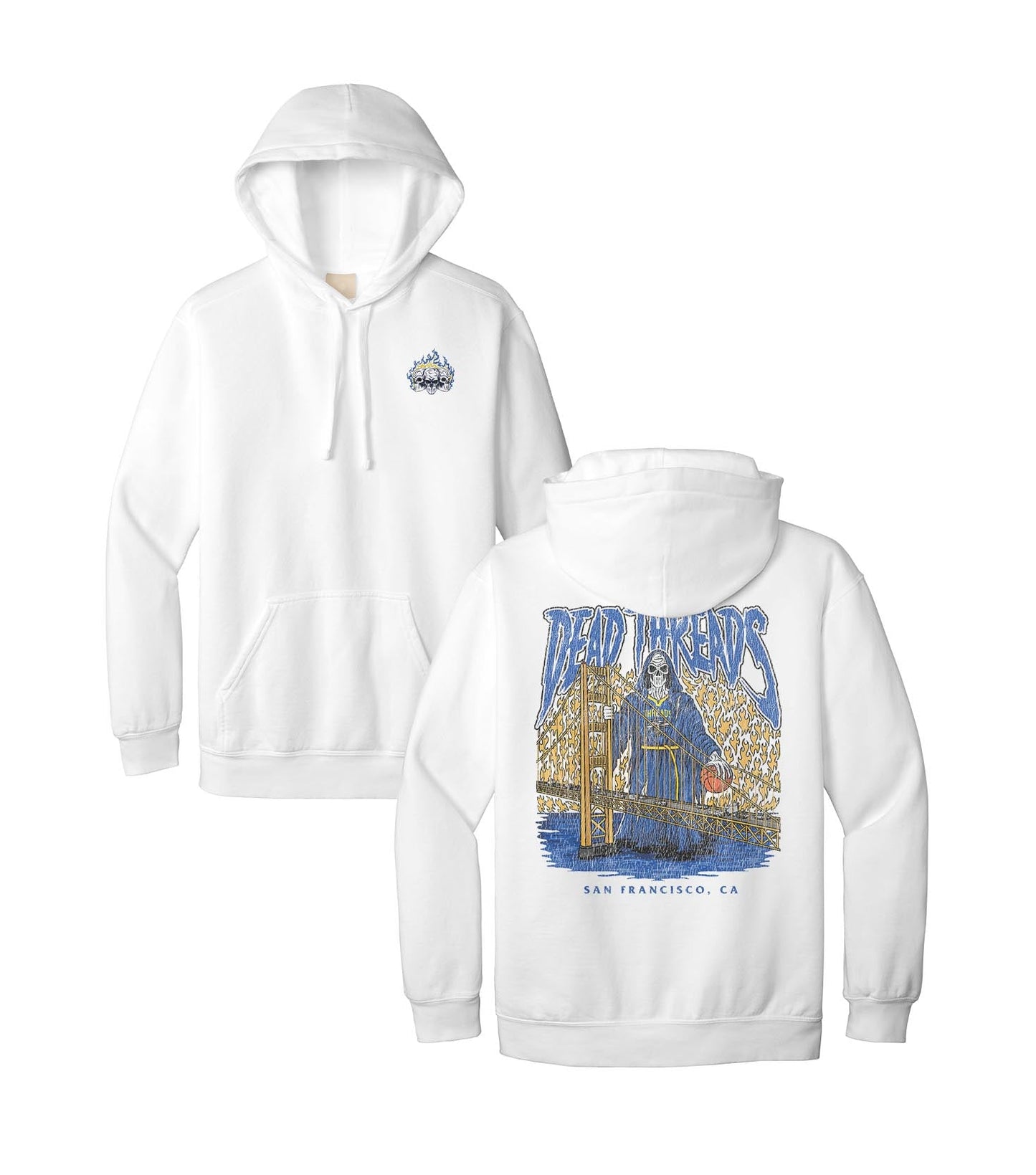 GOLDEN STATE BASKETBALL - HOODIE – Hoodie – Dead Threads Apparel
