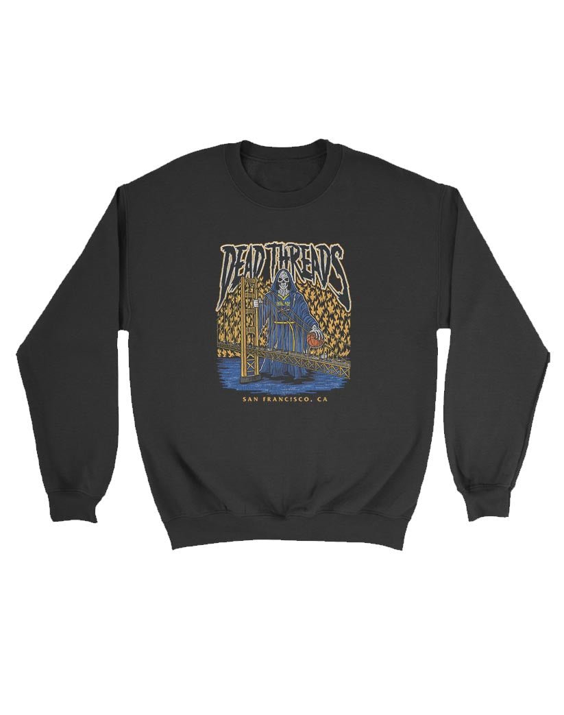 GOLDEN STATE BASKETBALL - KIDS CREWNECK SWEATSHIRT – Kids clothes – Dead Threads Apparel
