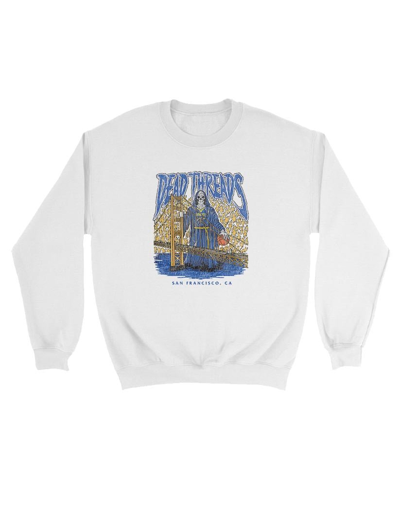 GOLDEN STATE BASKETBALL - KIDS CREWNECK SWEATSHIRT – Kids clothes – Dead Threads Apparel