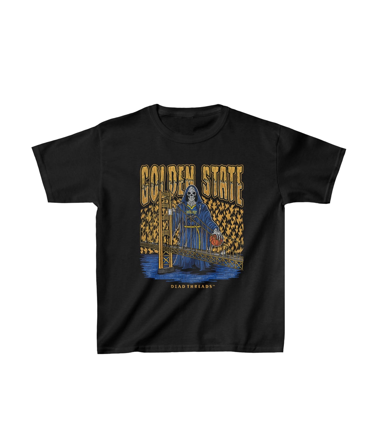 GOLDEN STATE BASKETBALL - KIDS – Kids clothes – Dead Threads Apparel