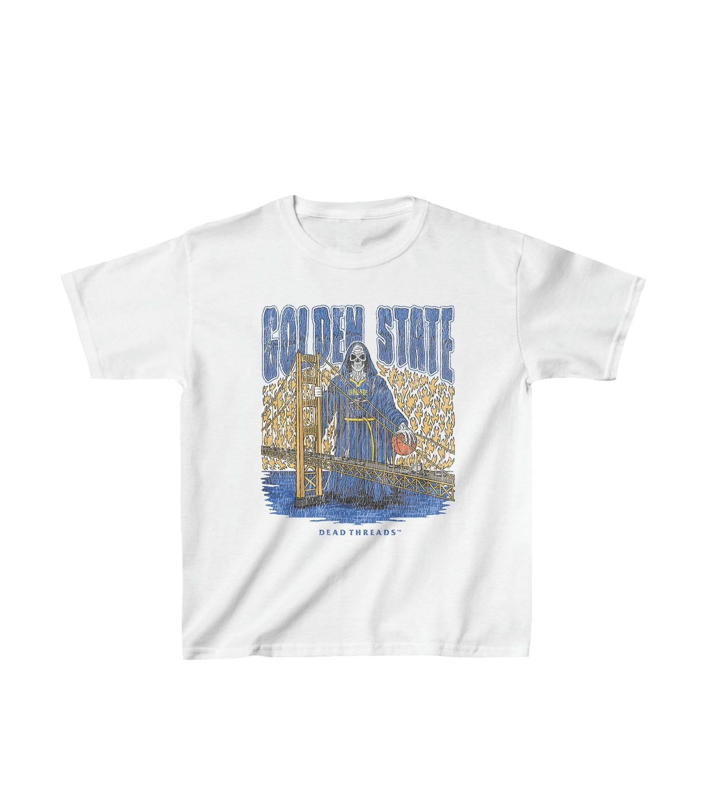 GOLDEN STATE BASKETBALL - KIDS – Kids clothes – Dead Threads Apparel