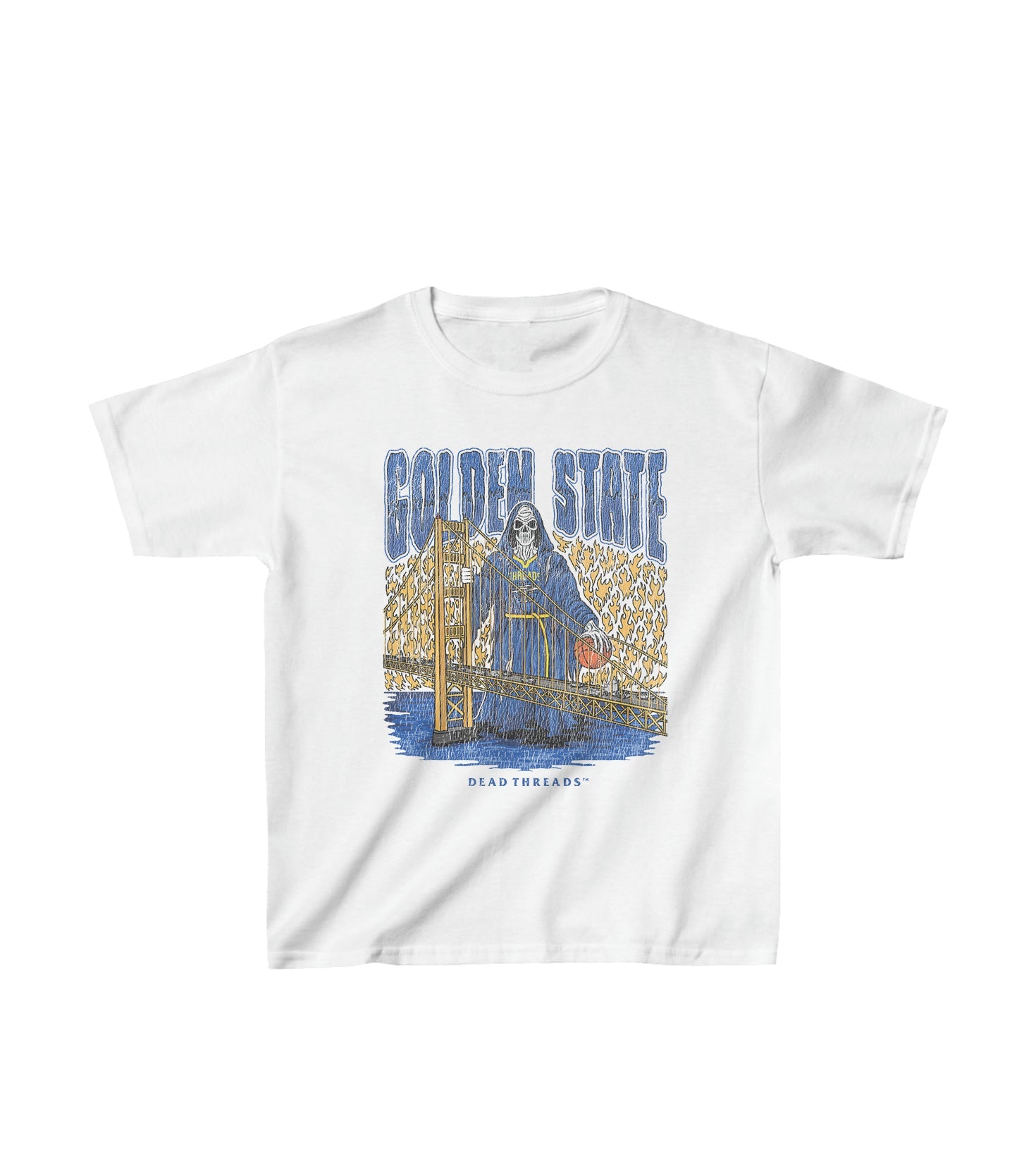 GOLDEN STATE BASKETBALL - KIDS – Kids clothes – Dead Threads Apparel