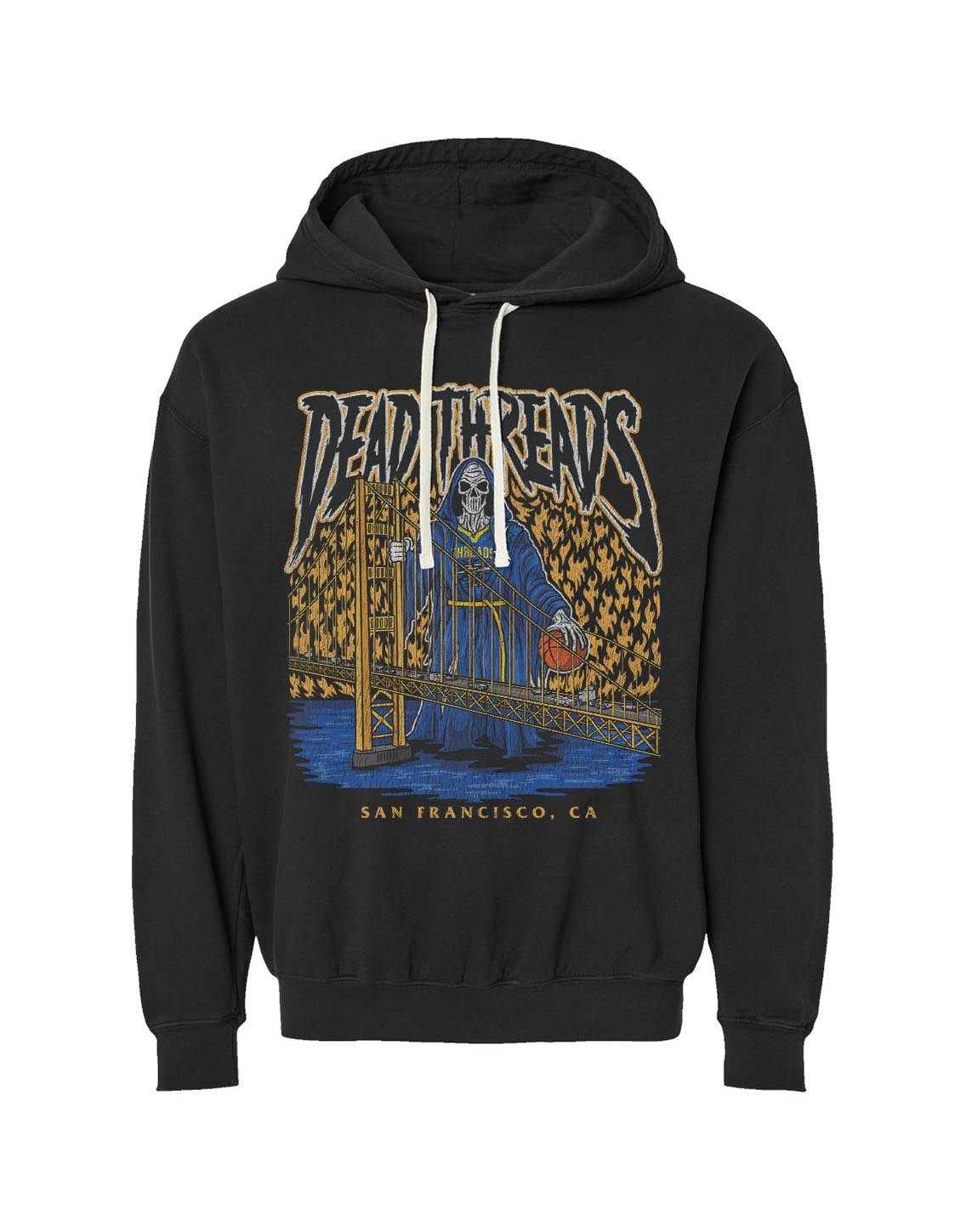 GOLDEN STATE BASKETBALL - LIGHTWEIGHT HOODIE – Lightweight – Dead Threads Apparel