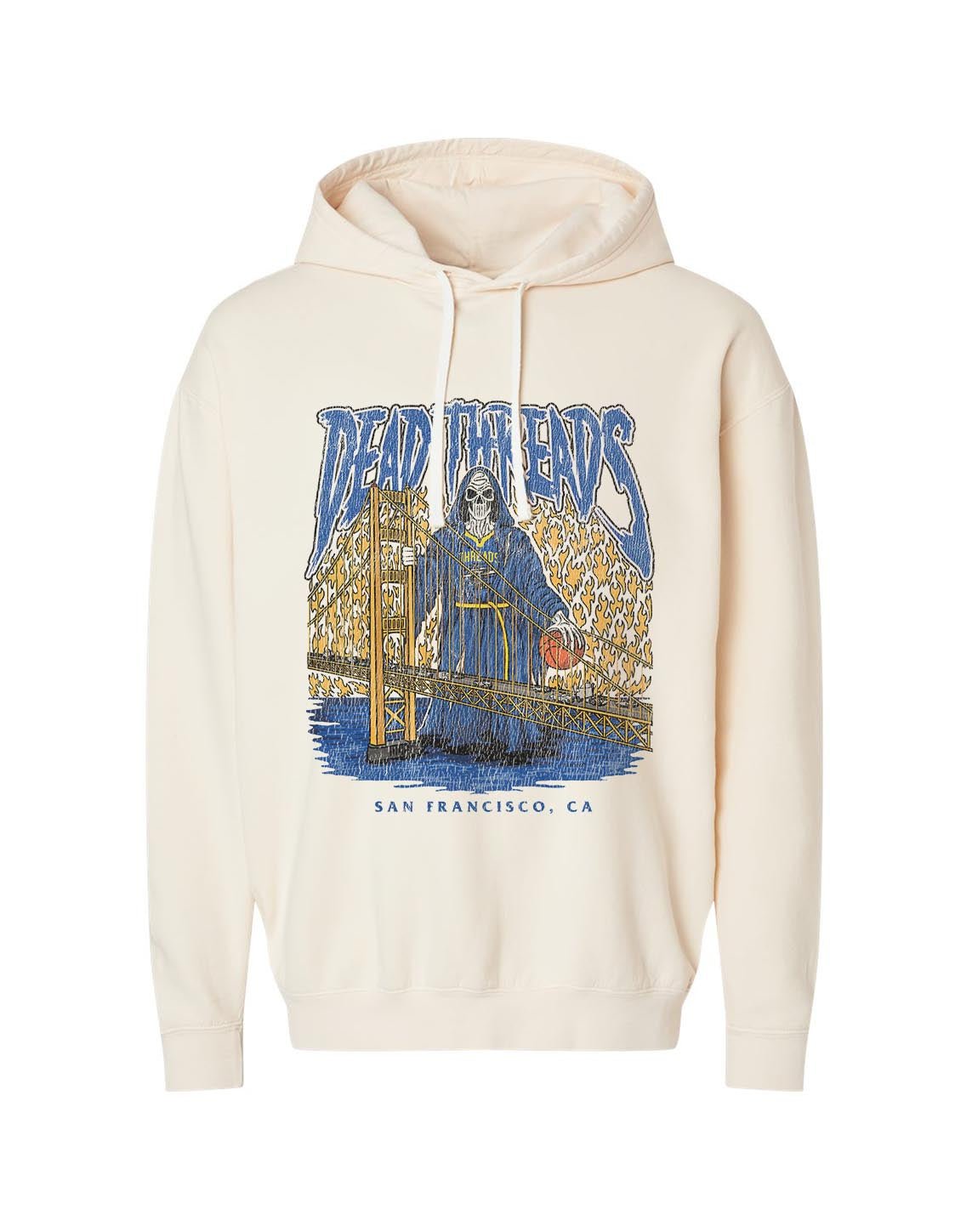 GOLDEN STATE BASKETBALL - LIGHTWEIGHT HOODIE – Lightweight – Dead Threads Apparel