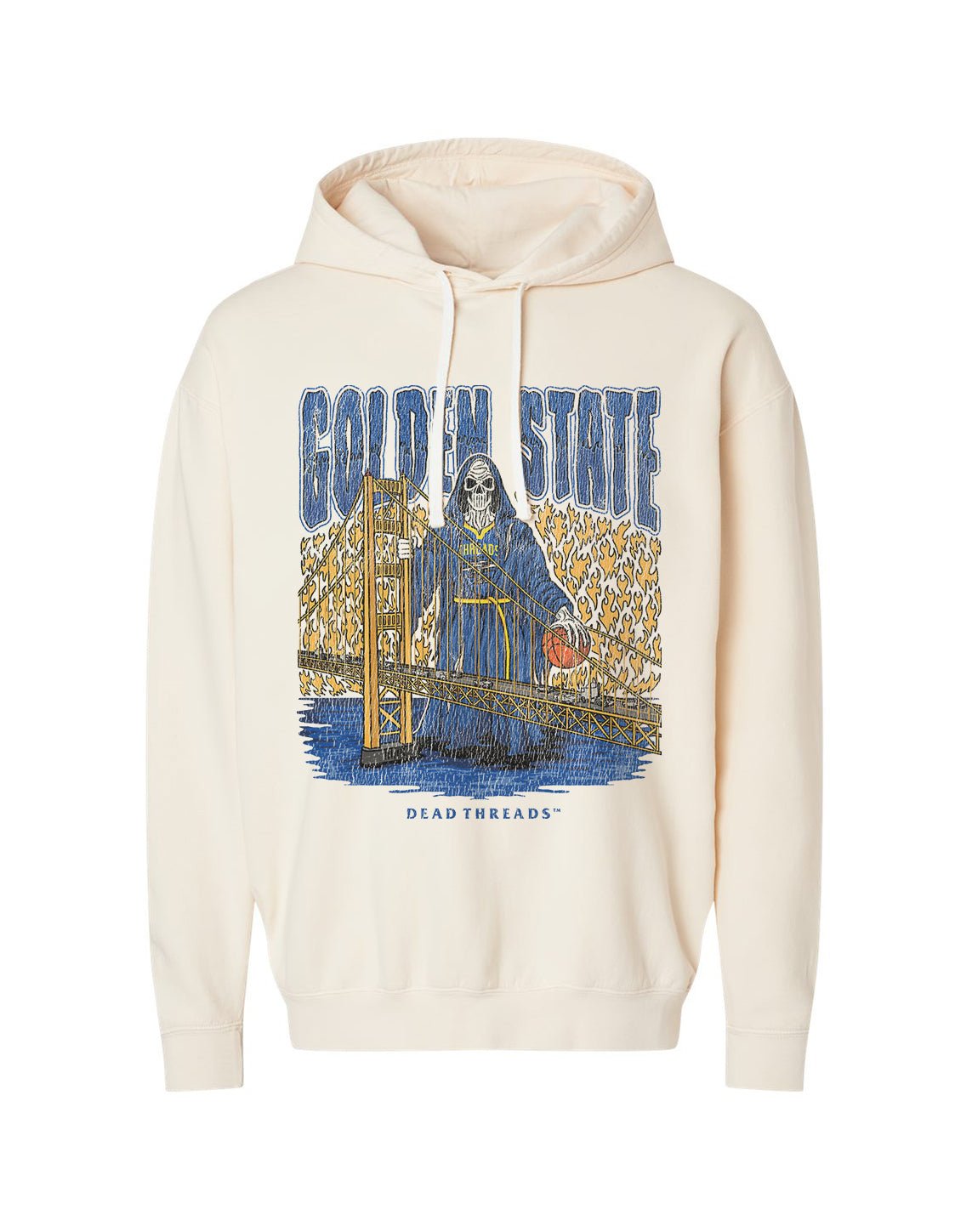 GOLDEN STATE BASKETBALL - LIGHTWEIGHT HOODIE – Lightweight – Dead Threads Apparel