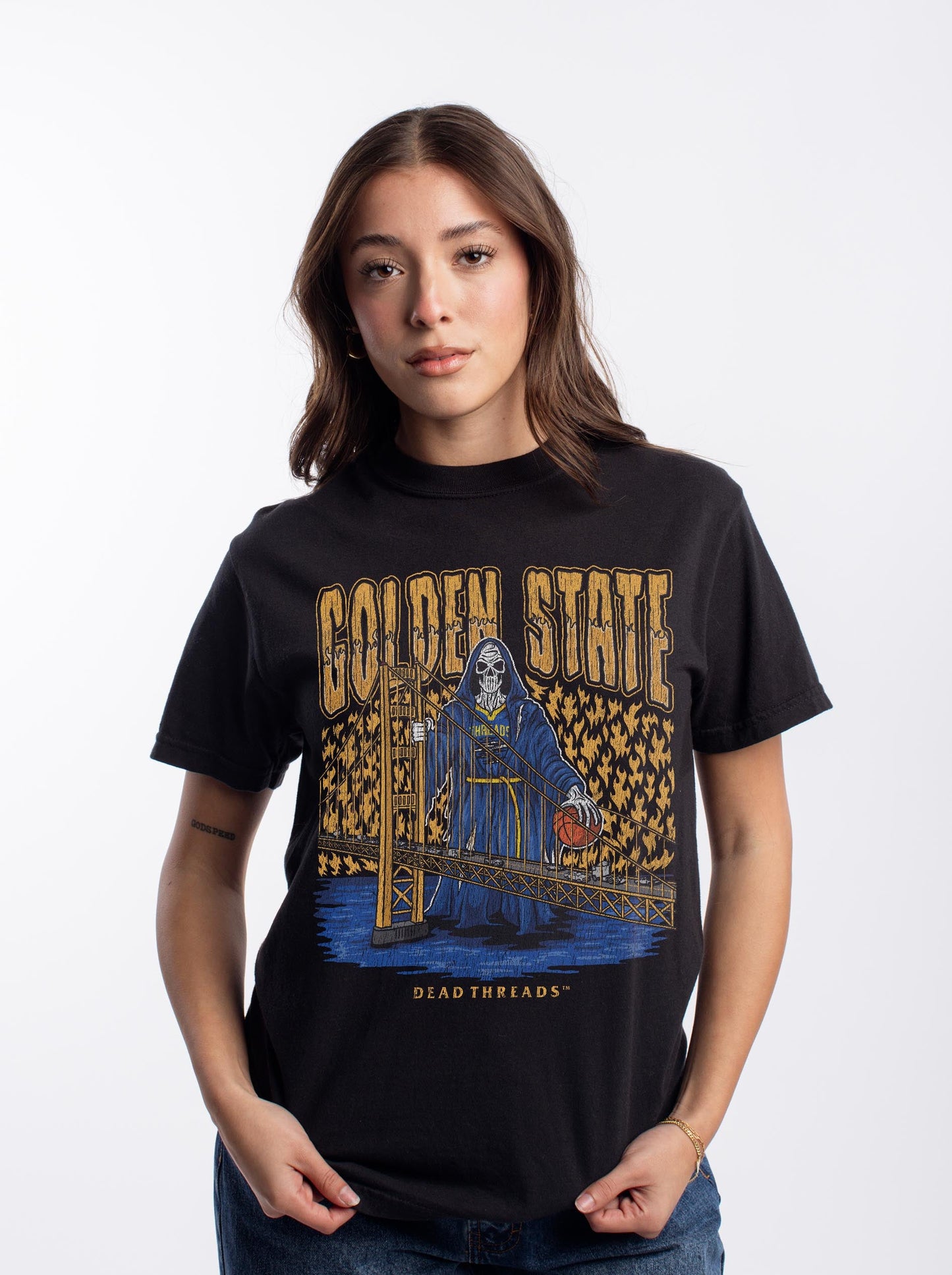 GOLDEN STATE BASKETBALL – T-Shirt – Dead Threads Apparel