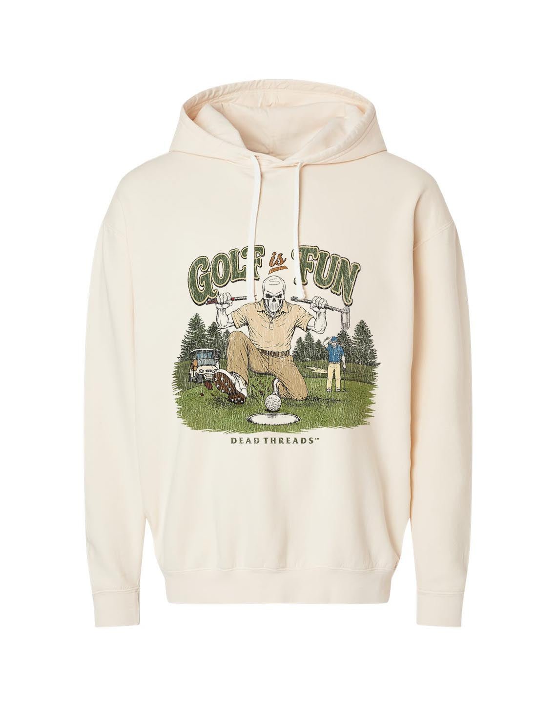 GOLF IS FUN - LIGHTWEIGHT HOODIE – Lightweight – Dead Threads Apparel