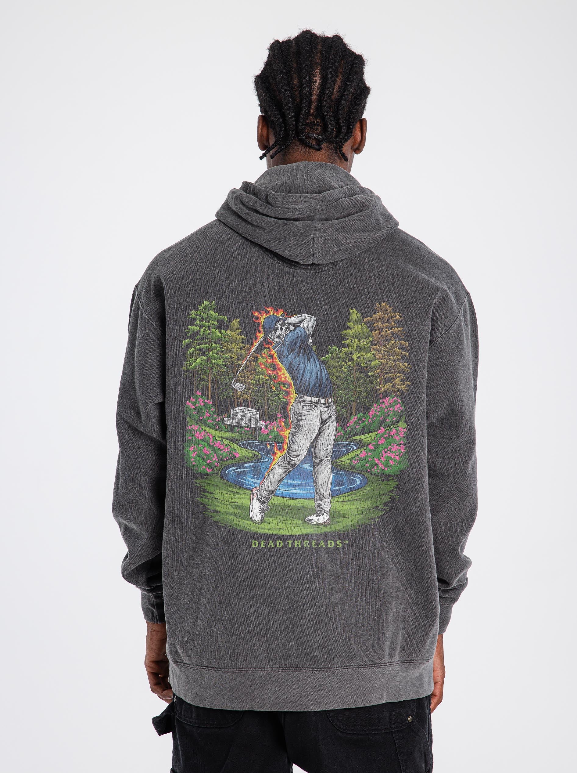 GOLF v1 "ASHES TO AZALEAS" - “DT ESSENTIAL" HOODIE – Hoodie – Dead Threads Apparel