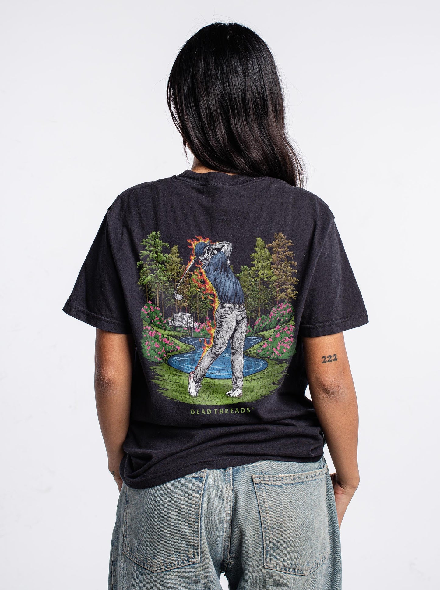 GOLF v1 "ASHES TO AZALEAS" - “DT ESSENTIAL" PREMIUM T - SHIRT – T-Shirt – Dead Threads Apparel
