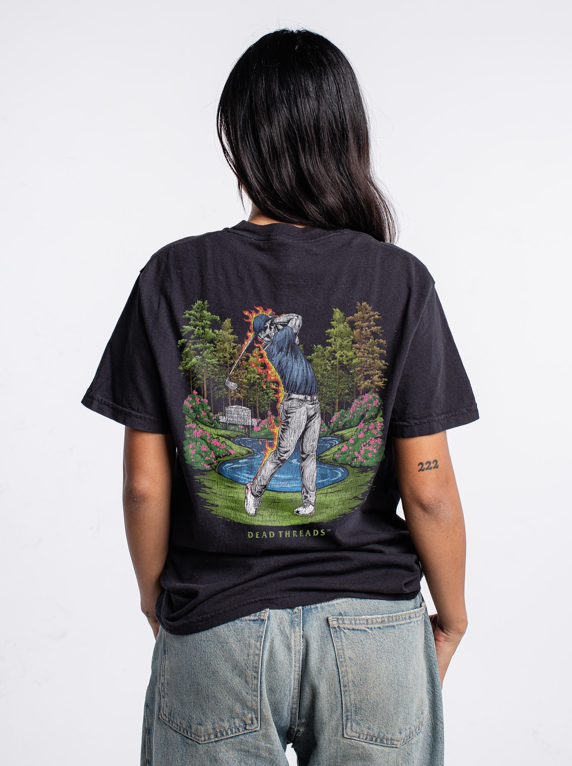 GOLF v1 "ASHES TO AZALEAS" - “DT ESSENTIAL" PREMIUM T - SHIRT – T-Shirt – Dead Threads Apparel