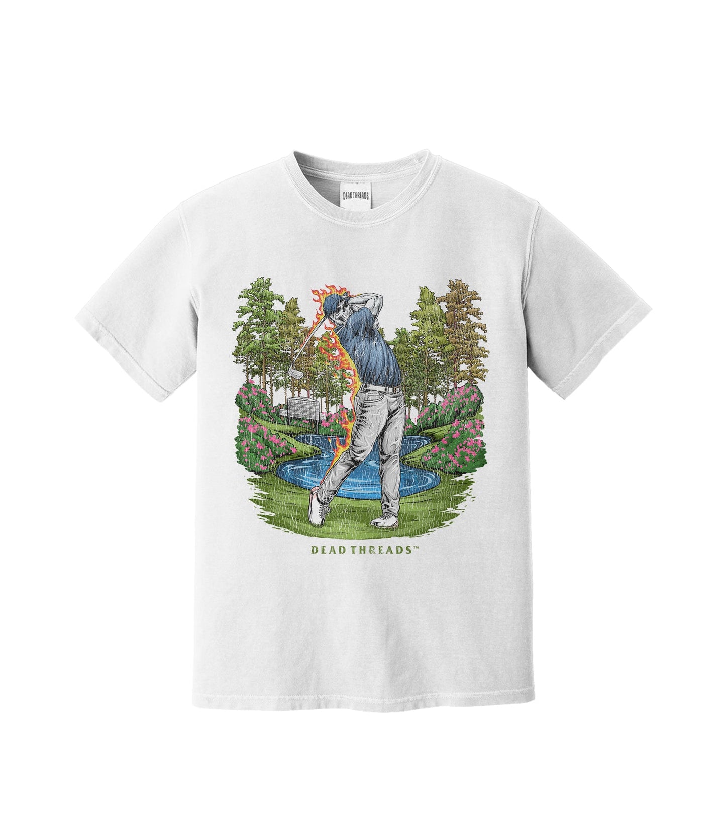 GOLF v1 "ASHES TO AZALEAS" – T-Shirt – Dead Threads Apparel