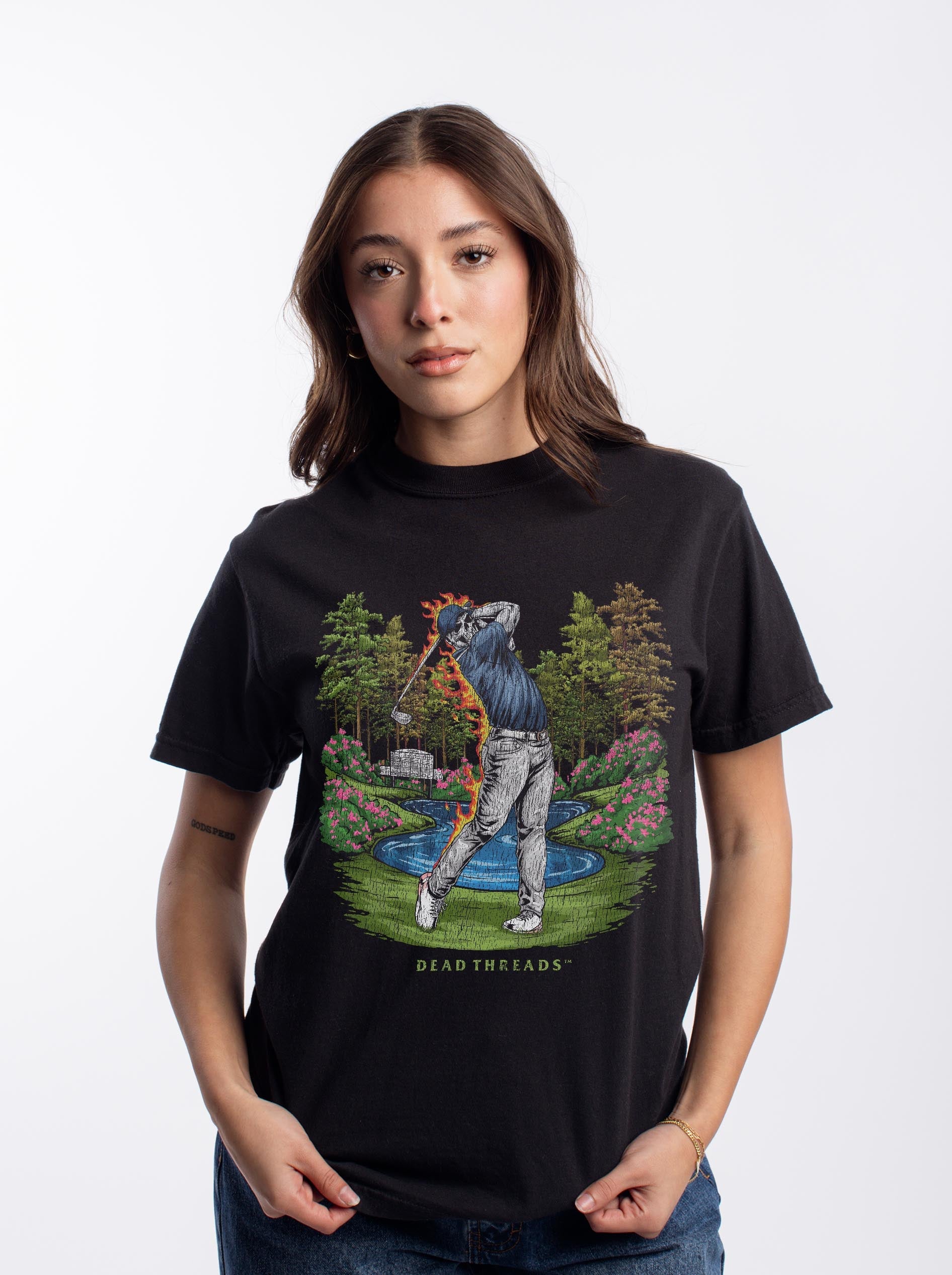 GOLF v1 "ASHES TO AZALEAS" – T-Shirt – Dead Threads Apparel