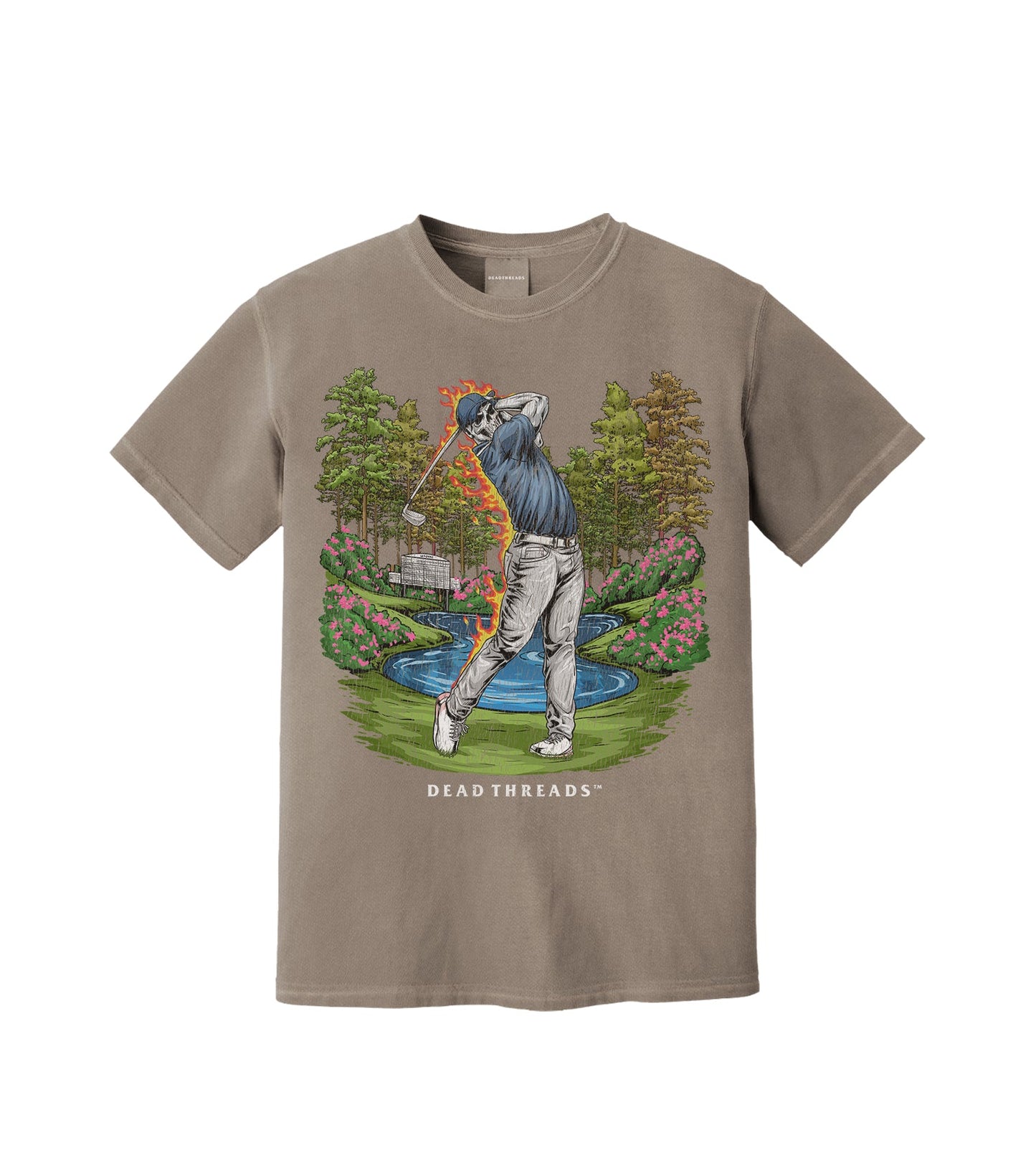 GOLF v1 "ASHES TO AZALEAS" – T-Shirt – Dead Threads Apparel