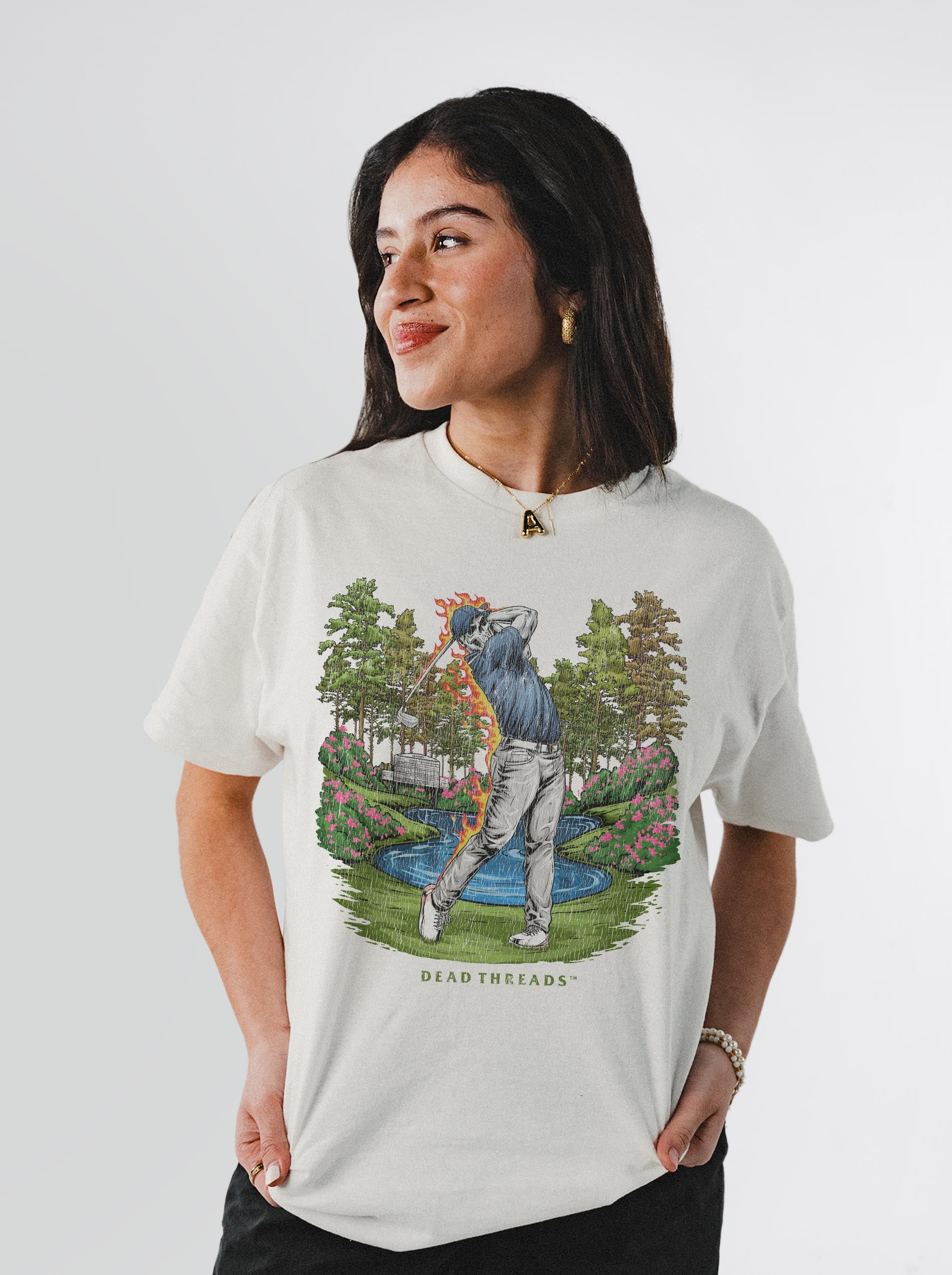 GOLF v1 "ASHES TO AZALEAS" – T-Shirt – Dead Threads Apparel
