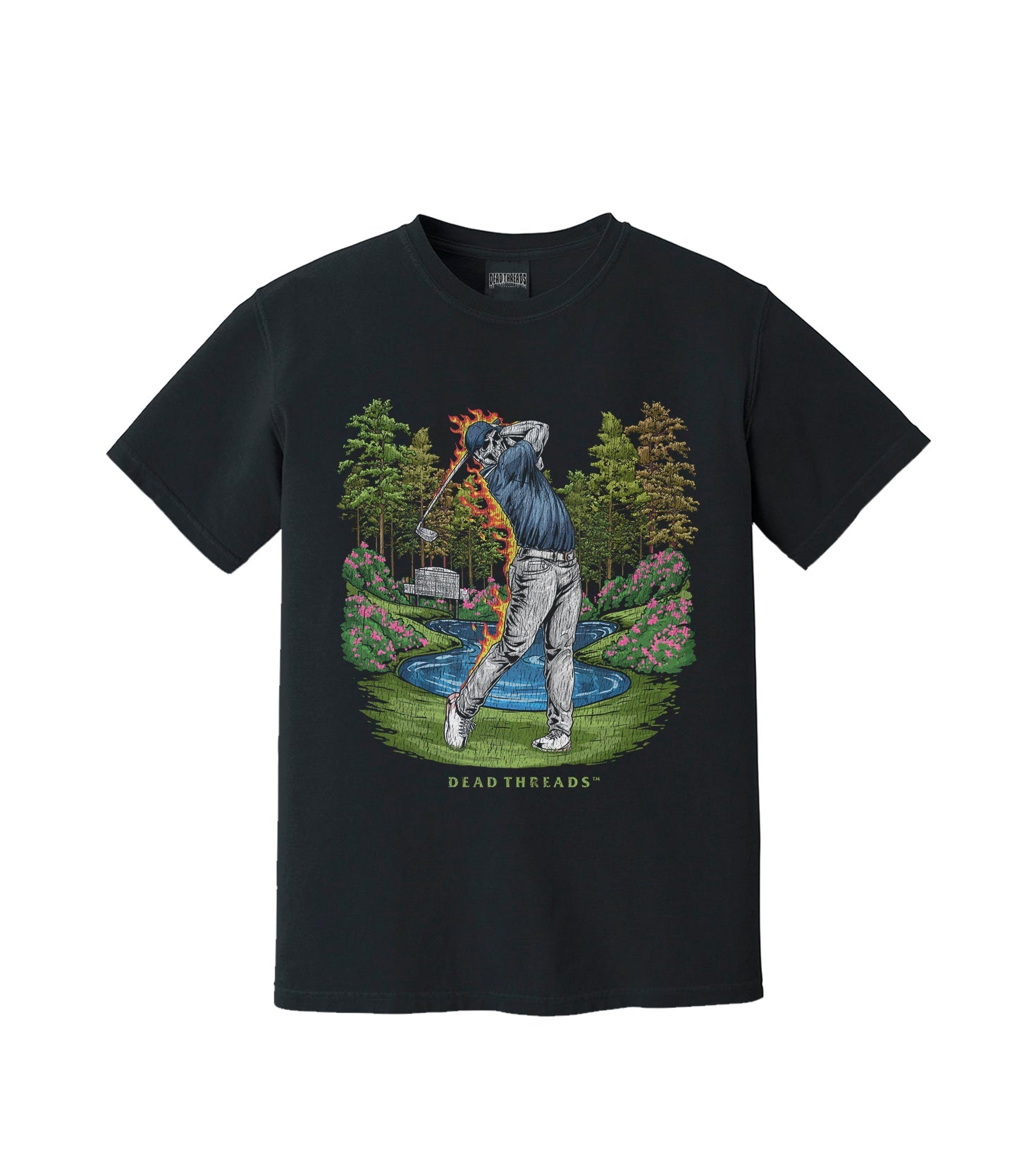 GOLF v1 "ASHES TO AZALEAS" – T-Shirt – Dead Threads Apparel