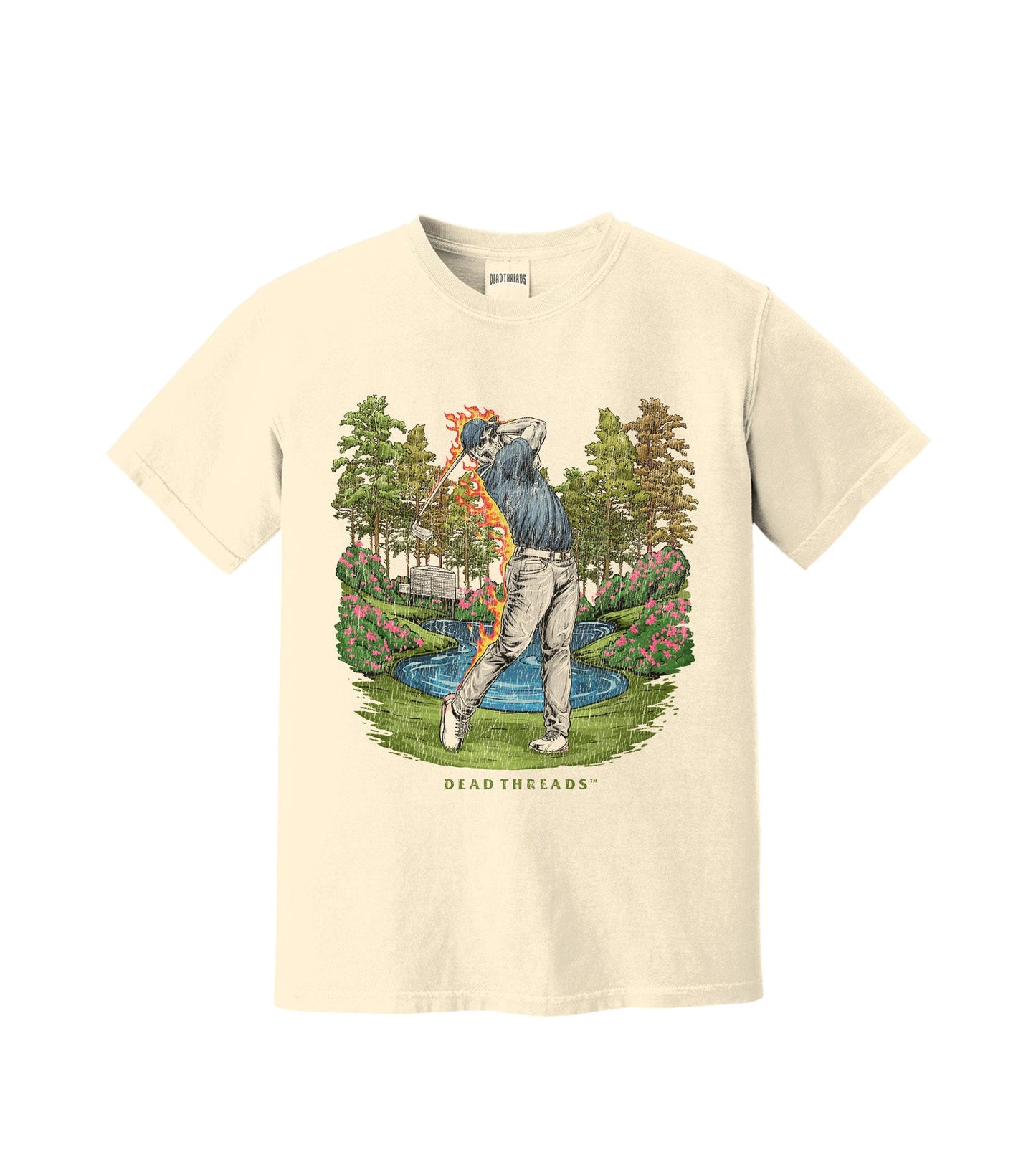 GOLF v1 "ASHES TO AZALEAS" – T-Shirt – Dead Threads Apparel
