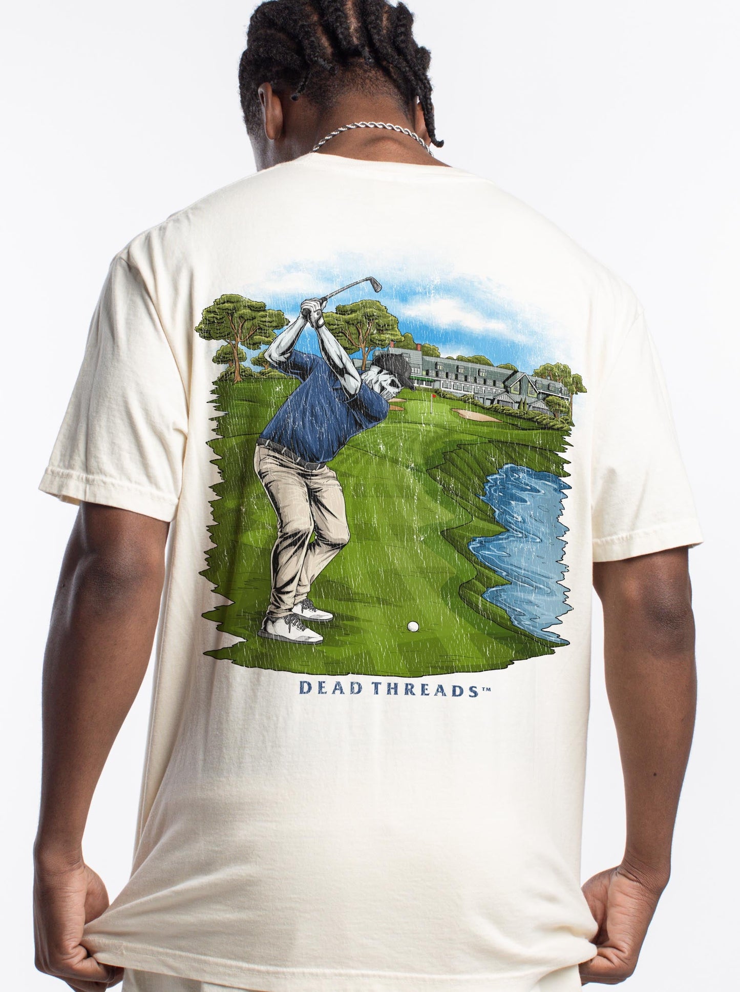 GOLF v2 “FIRs & GIRs” - “DT ESSENTIAL" PREMIUM T - SHIRT – T-Shirt – Dead Threads Apparel