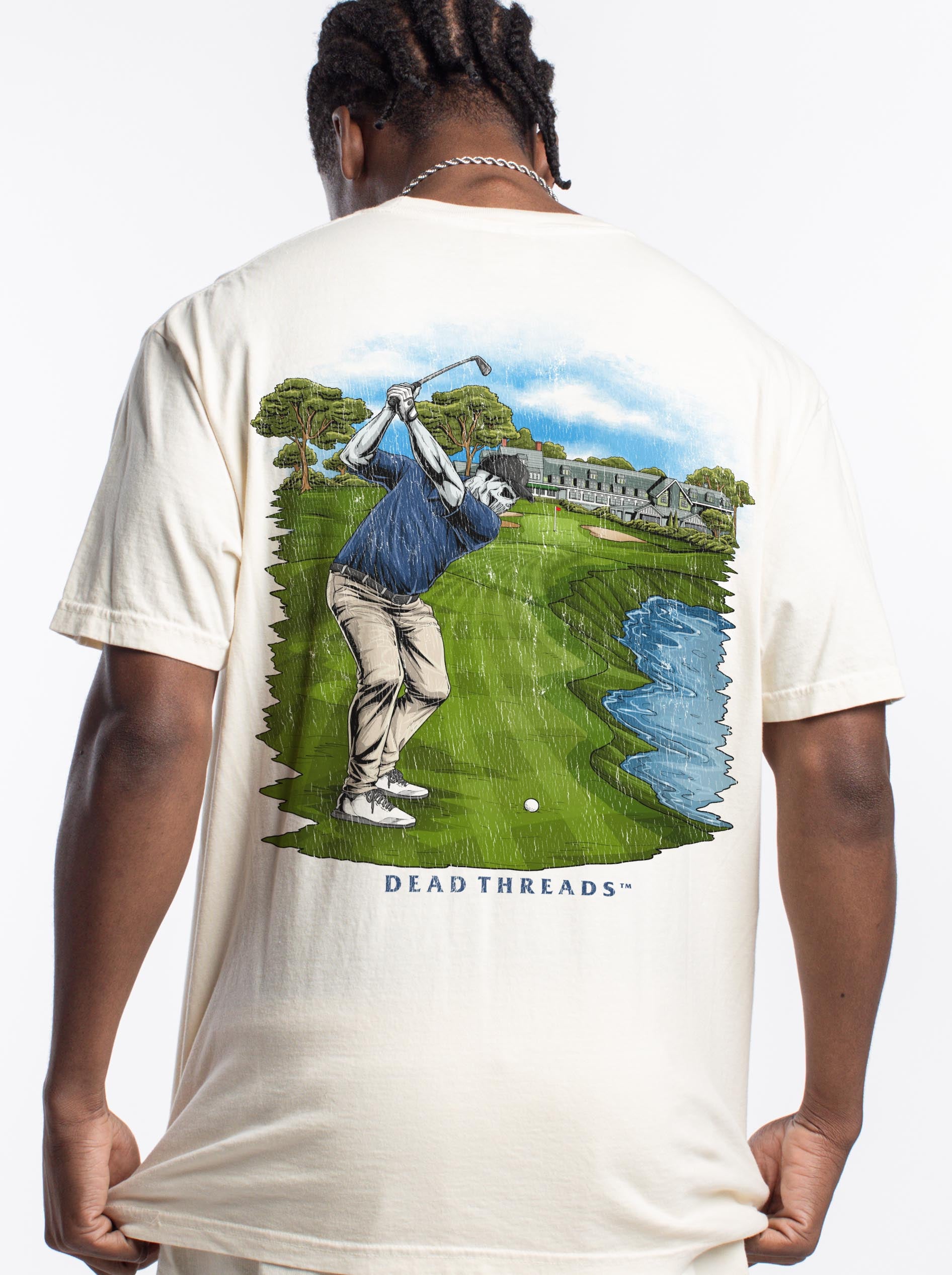 GOLF v2 “FIRs & GIRs” - “DT ESSENTIAL" PREMIUM T - SHIRT – T-Shirt – Dead Threads Apparel