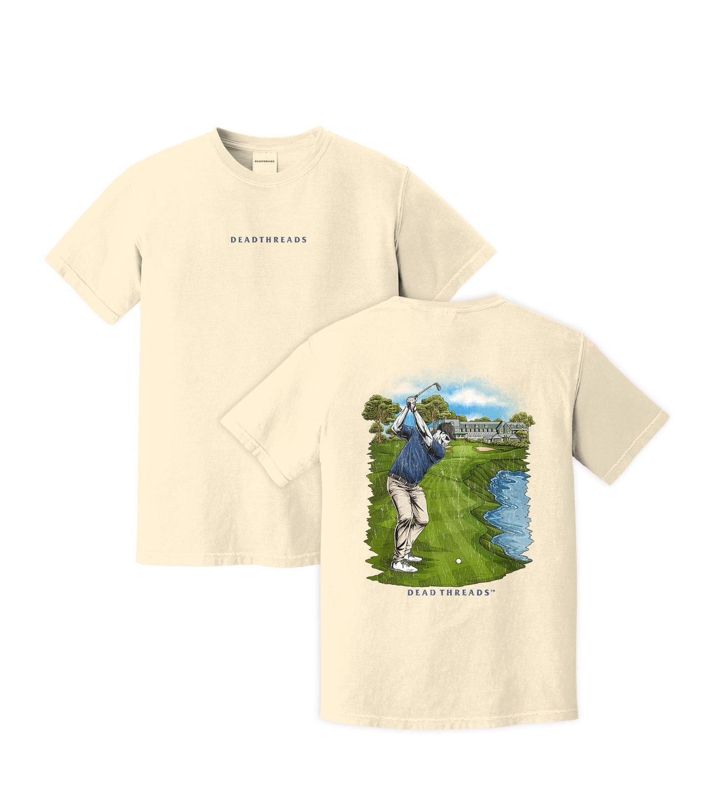 GOLF v2 “FIRs & GIRs” - “DT ESSENTIAL" PREMIUM T - SHIRT – T-Shirt – Dead Threads Apparel