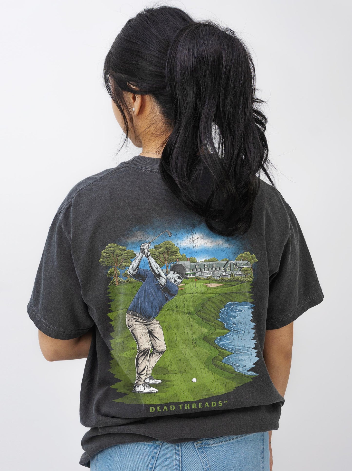 GOLF v2 “FIRs & GIRs” - “DT ESSENTIAL" PREMIUM T - SHIRT – T-Shirt – Dead Threads Apparel