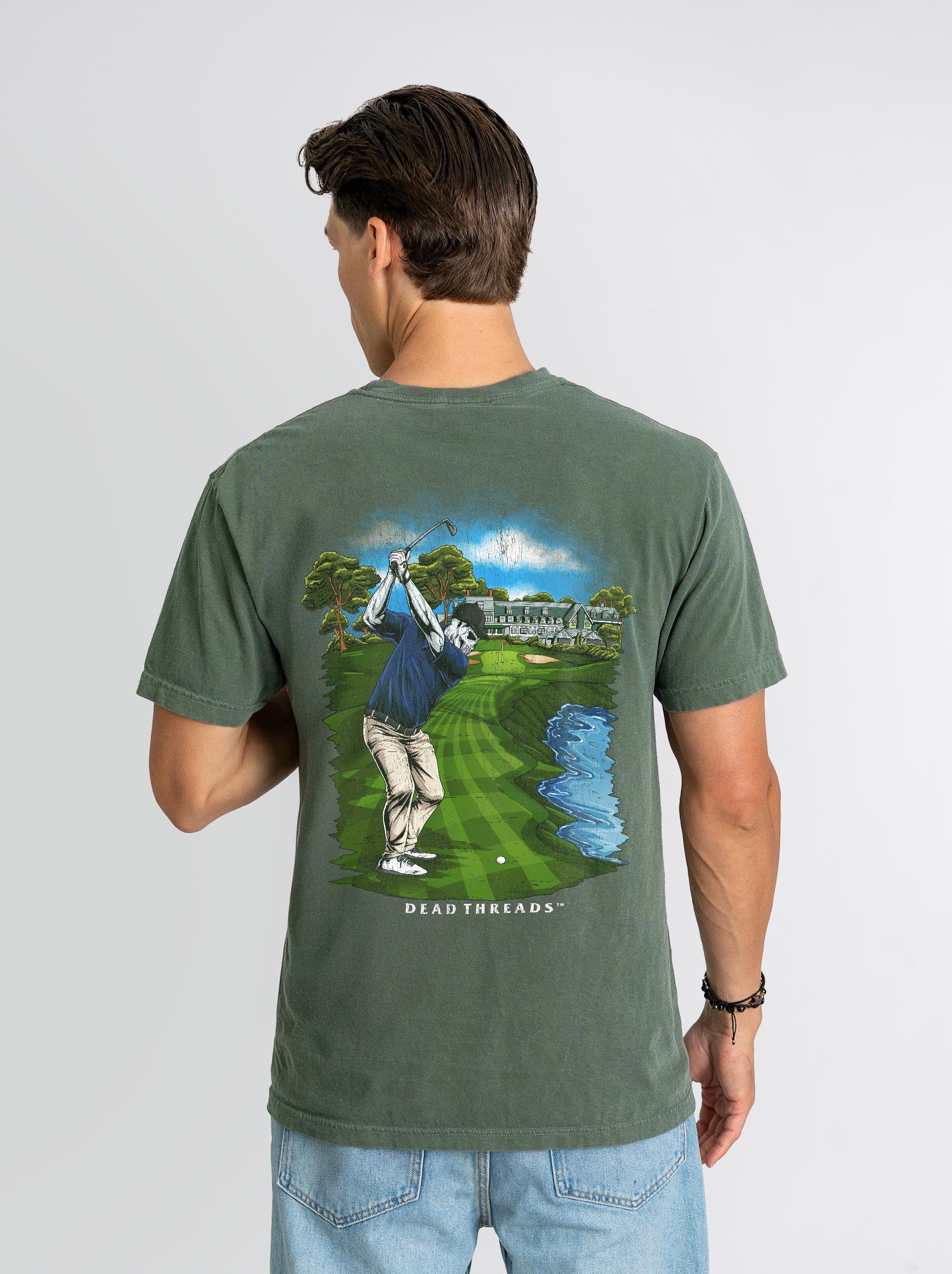 GOLF v2 “FIRs & GIRs” - “DT ESSENTIAL" PREMIUM T - SHIRT – T-Shirt – Dead Threads Apparel
