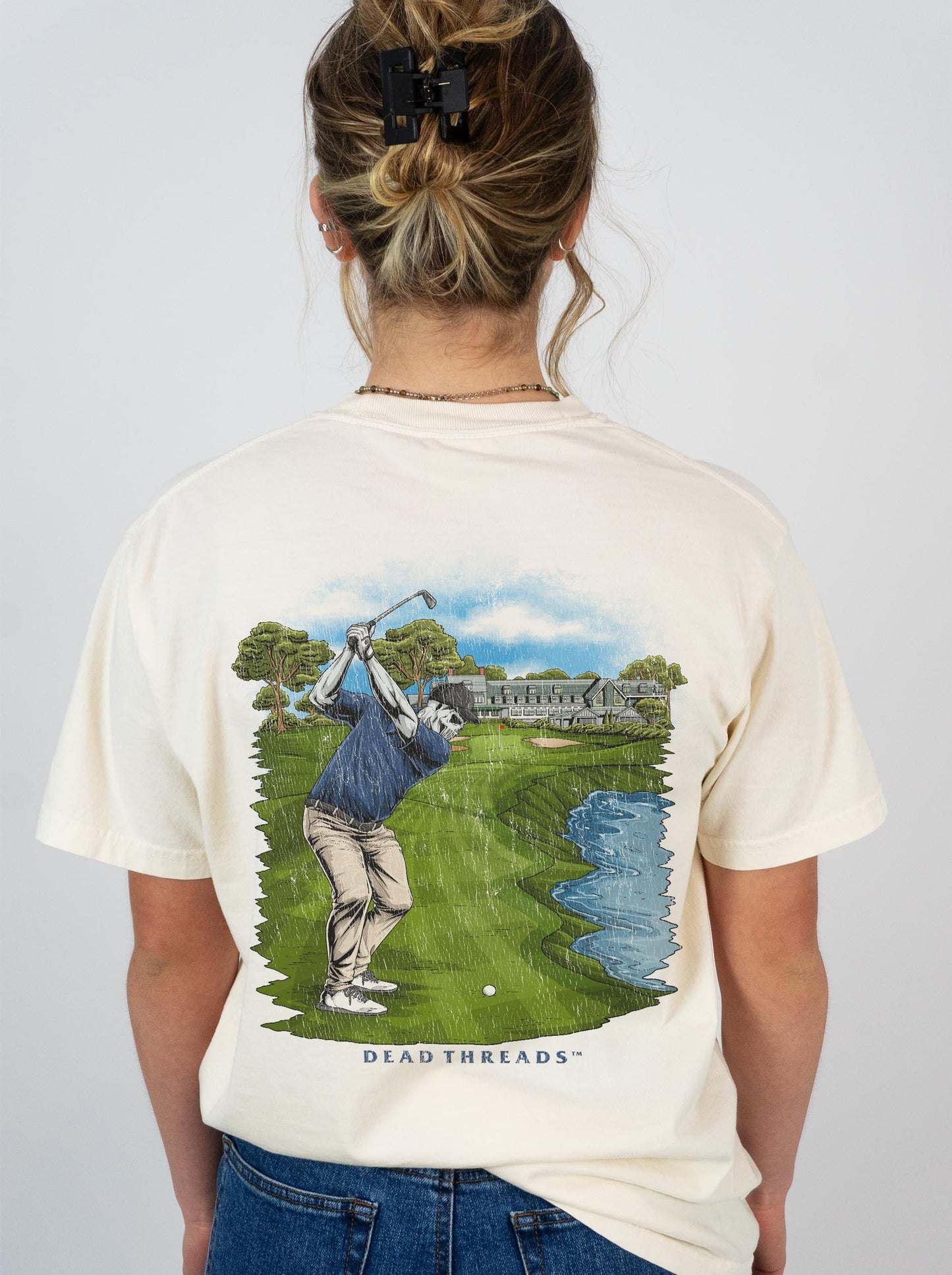 GOLF v2 “FIRs & GIRs” - “DT ESSENTIAL" PREMIUM T - SHIRT – T-Shirt – Dead Threads Apparel