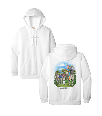 GOLF v3 “FORE MAN SCRAMBLE” - “DT ESSENTIAL" HOODIE – Hoodie – Dead Threads Apparel
