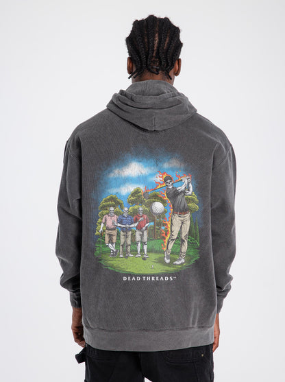 GOLF v3 “FORE MAN SCRAMBLE” - “DT ESSENTIAL" HOODIE – Hoodie – Dead Threads Apparel