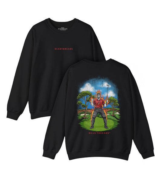 GOLF v5 “RED ROAR” - “DT ESSENTIAL" CREWNECK SWEATSHIRT – Sweatshirt – Dead Threads Apparel