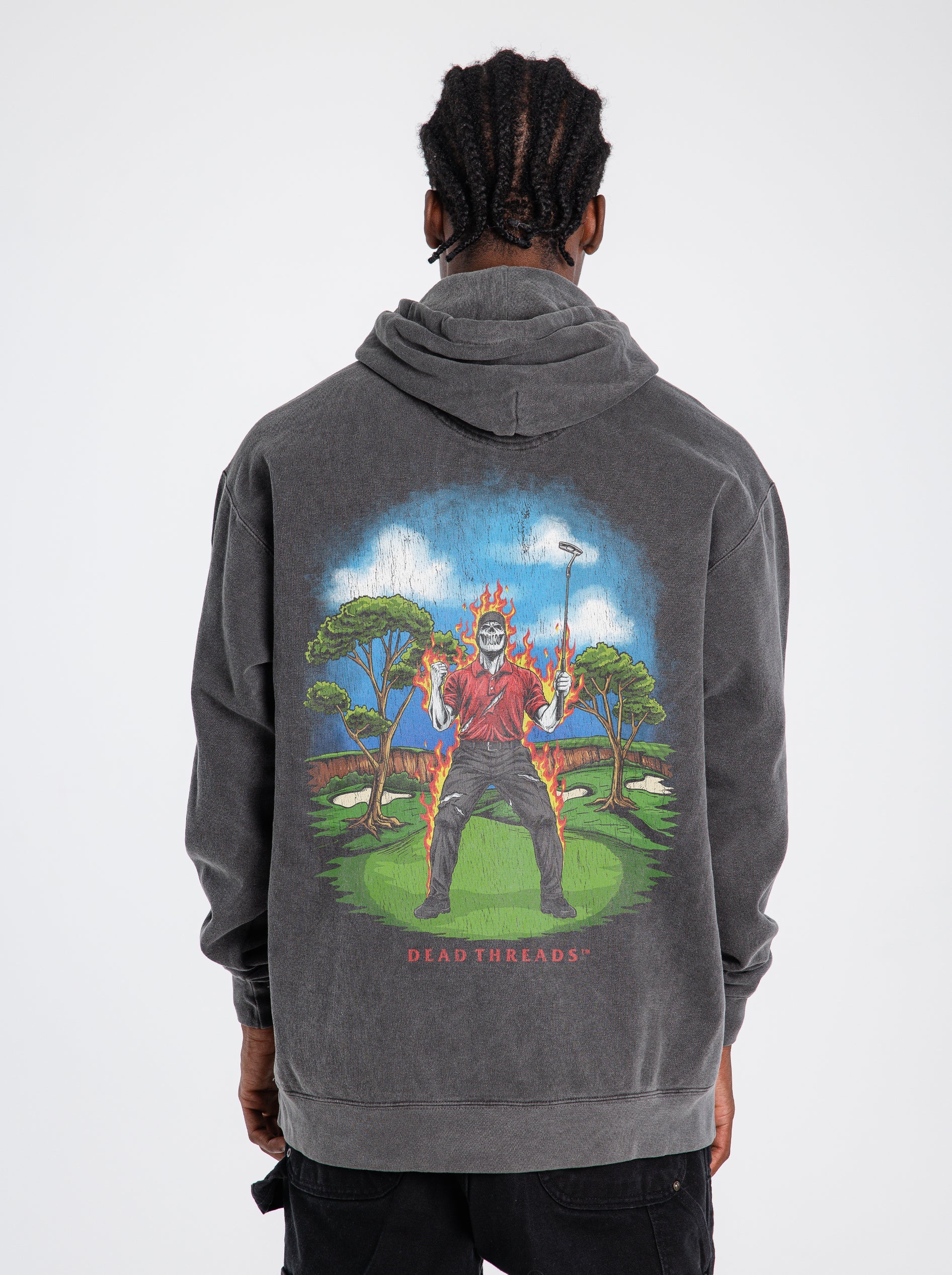 GOLF v5 “RED ROAR” - “DT ESSENTIAL" HOODIE – Hoodie – Dead Threads Apparel