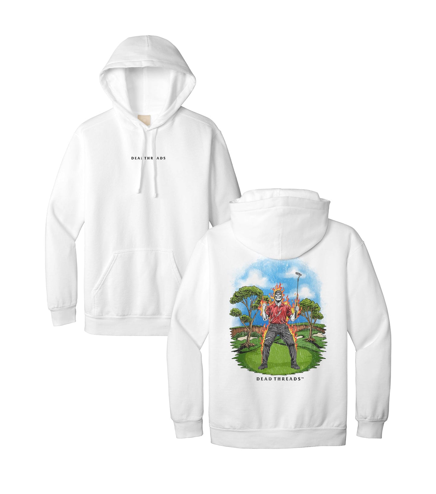 GOLF v5 “RED ROAR” - “DT ESSENTIAL" HOODIE – Hoodie – Dead Threads Apparel
