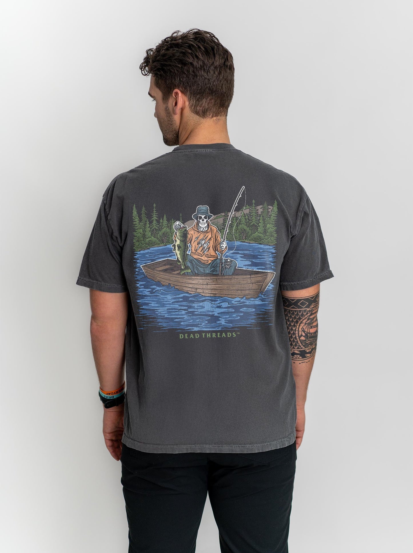 GONE FISHIN - “DT ESSENTIAL" PREMIUM T - SHIRT – T-Shirt – Dead Threads Apparel